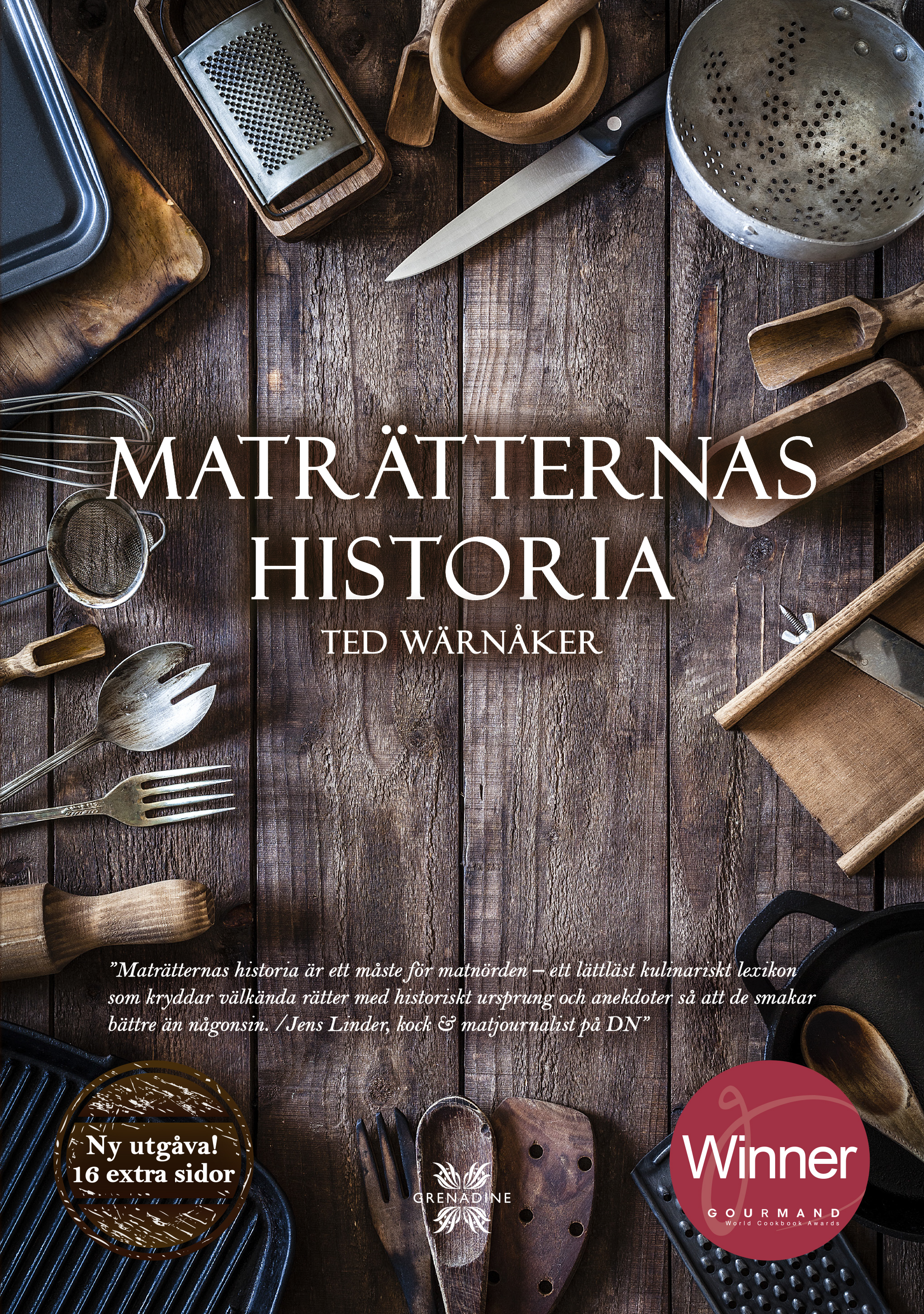 Omslag: Maträtternas historia