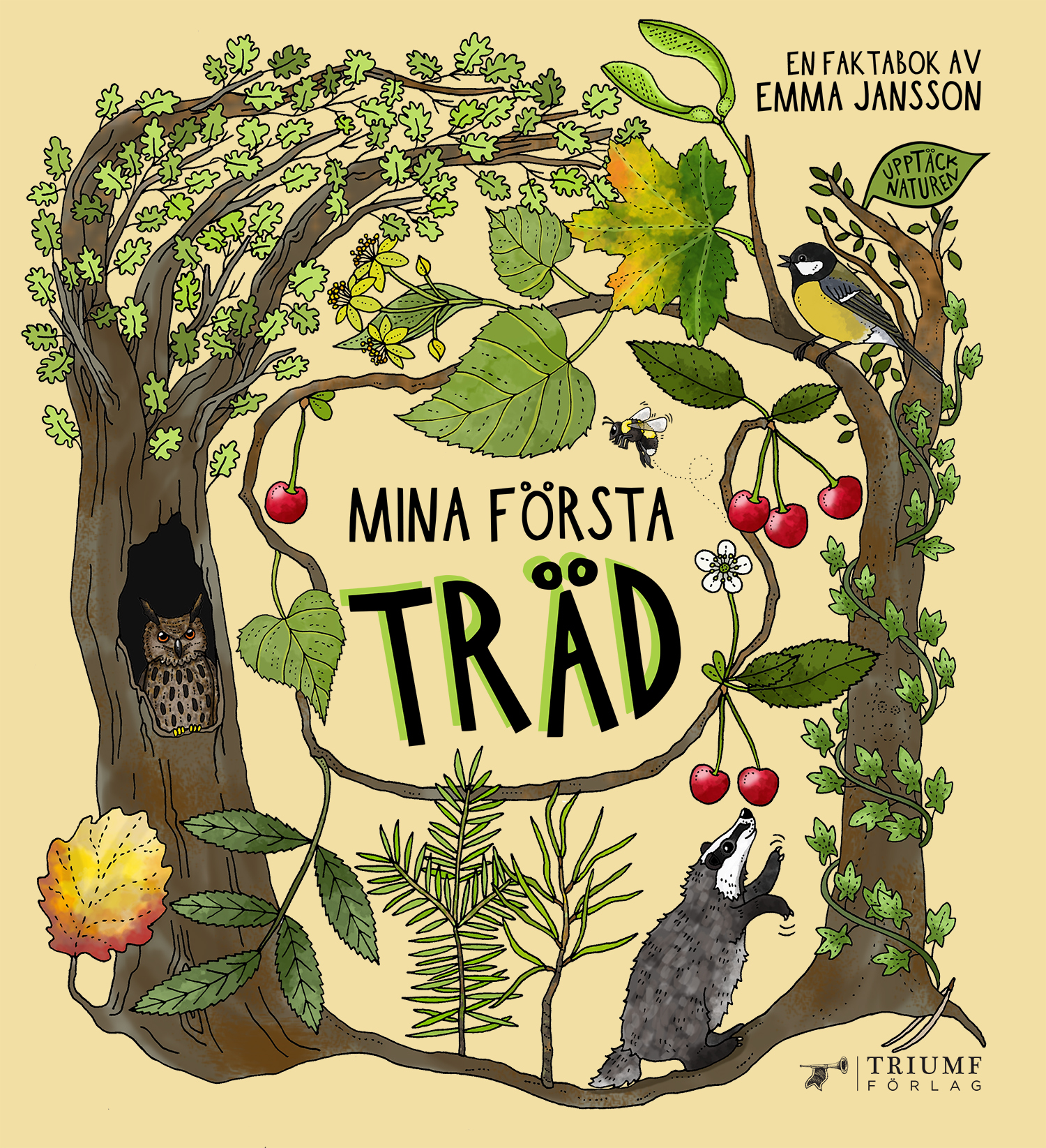 Omslag: Mina första träd