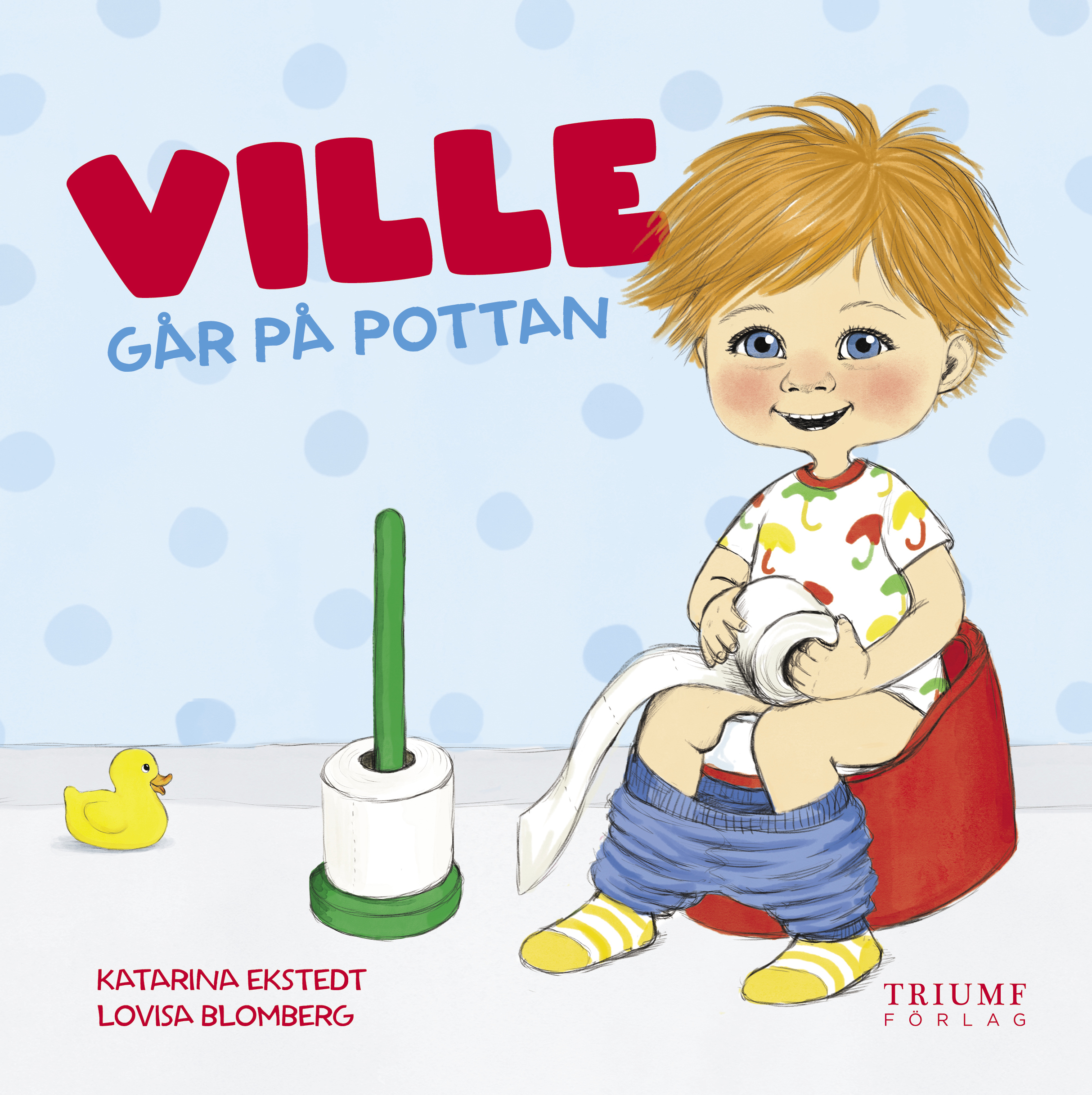 Omslag: Ville går på pottan