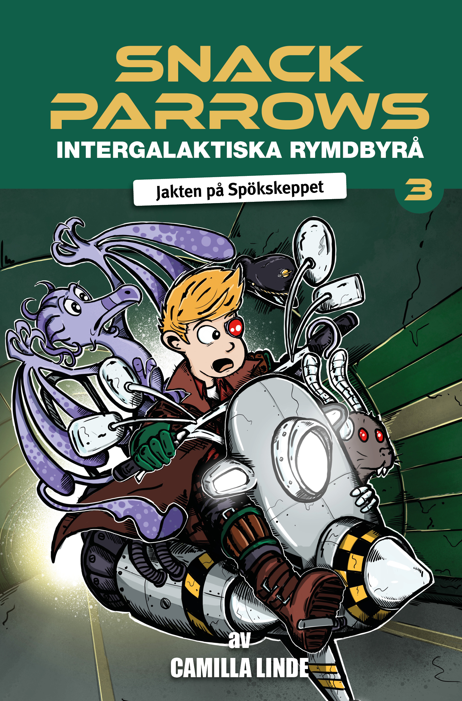 Omslag: Jakten på Spökskeppet