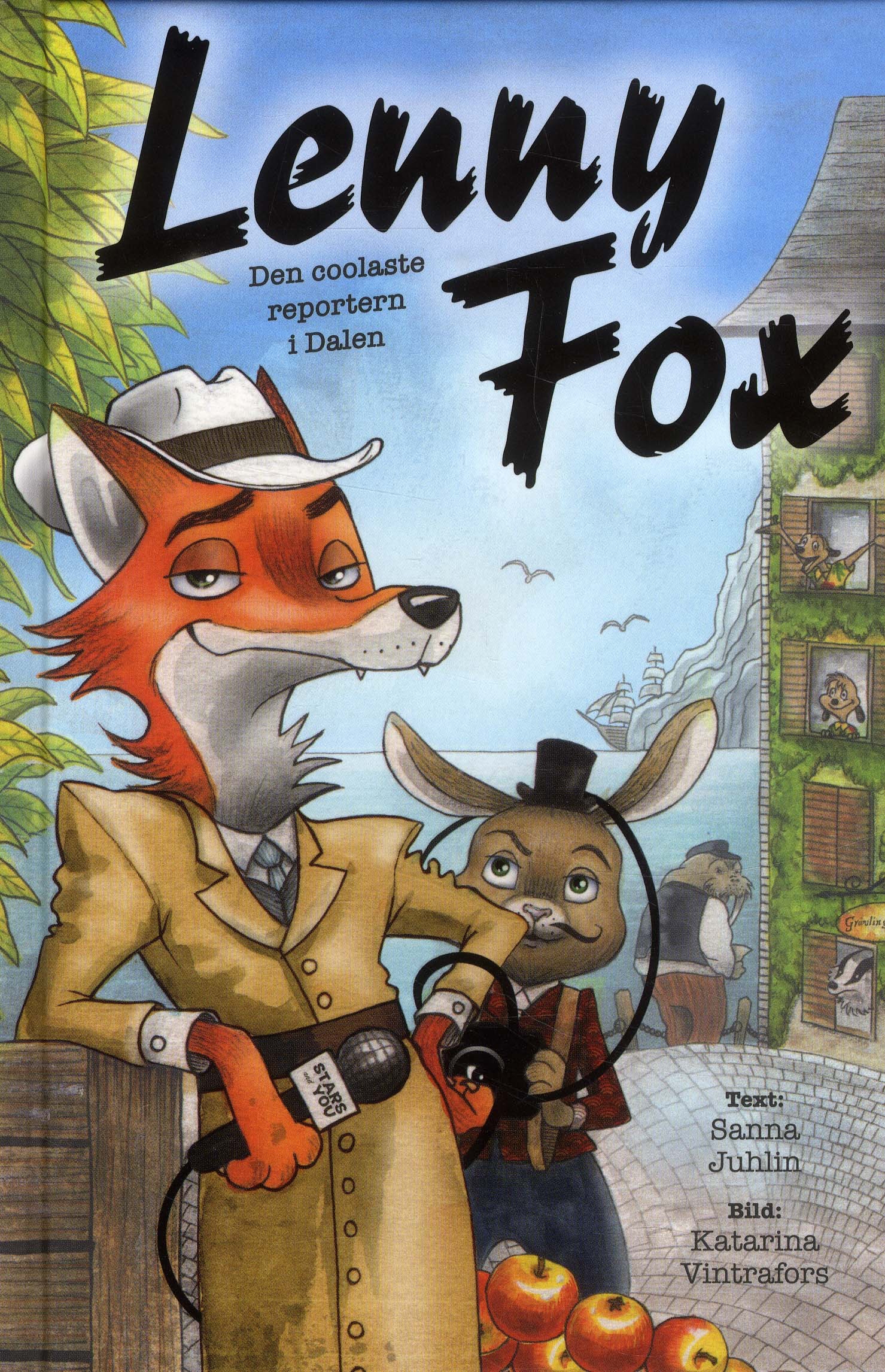 Omslag: Lenny Fox : Den coolaste reportern i Dalen