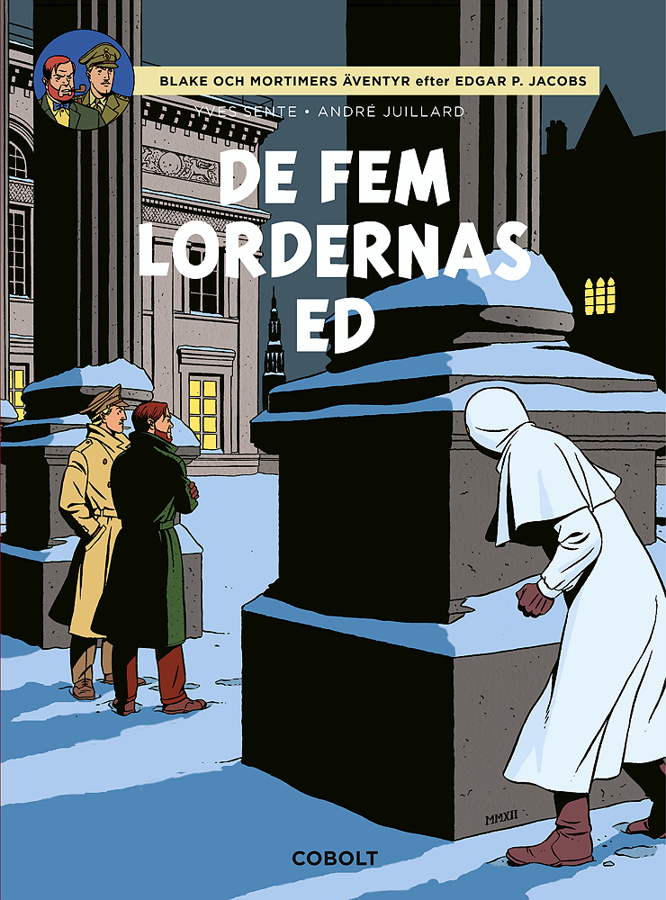 Omslag: Blake och Mortimer: De fem lordernas ed