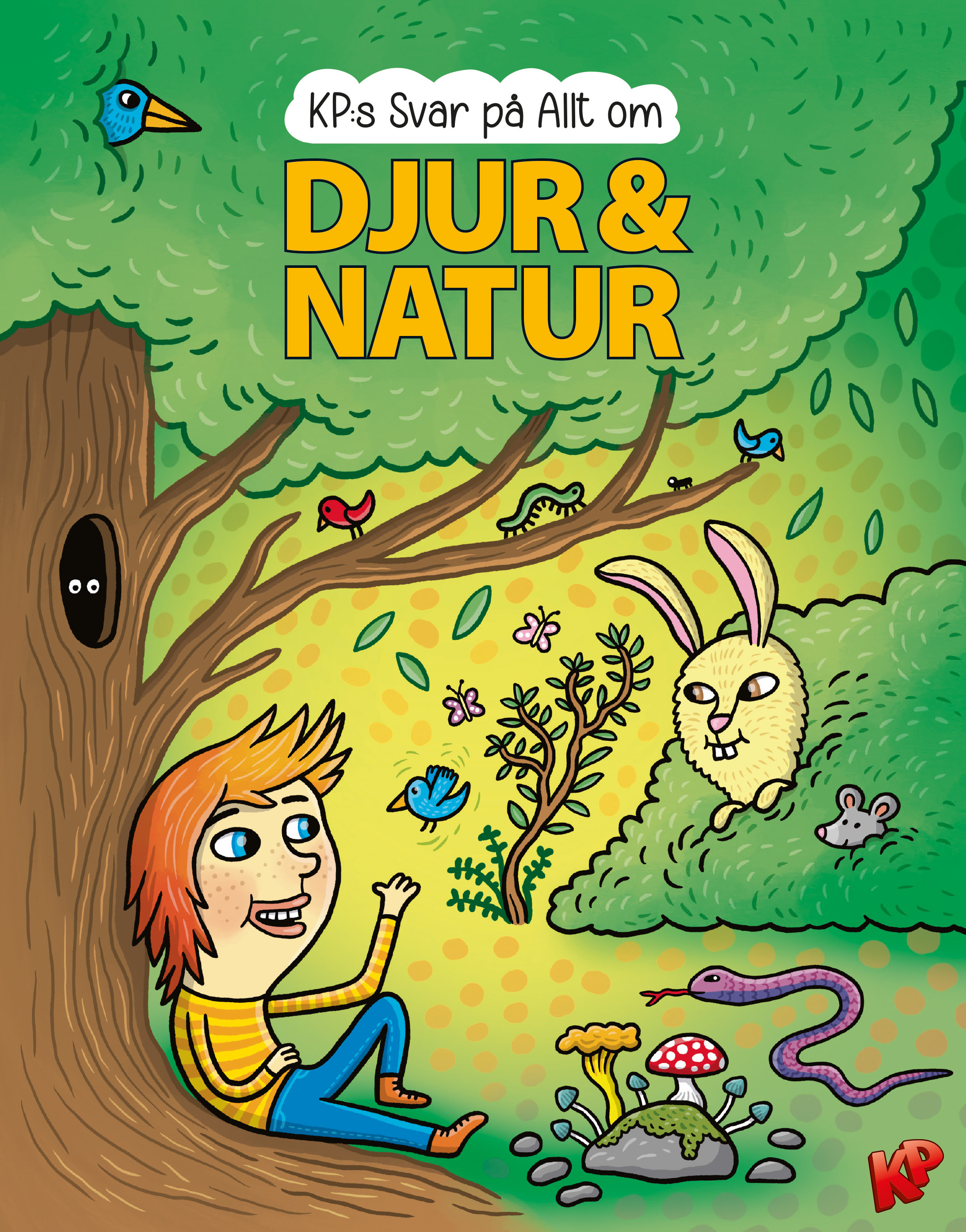 Omslag: KP:s Svar på allt om djur & natur