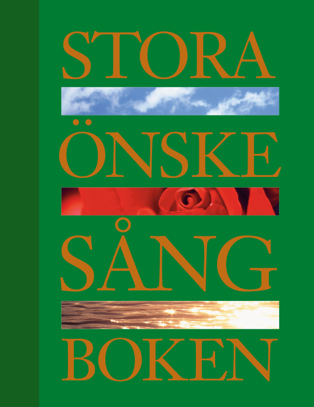 Omslag: Stora önskesångboken