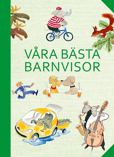 Omslag: Våra bästa barnvisor