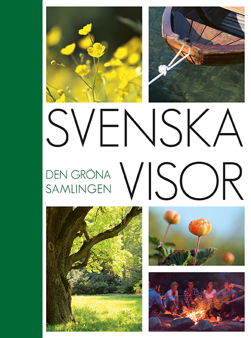 Omslag: Svenska visor : den gröna samlingen