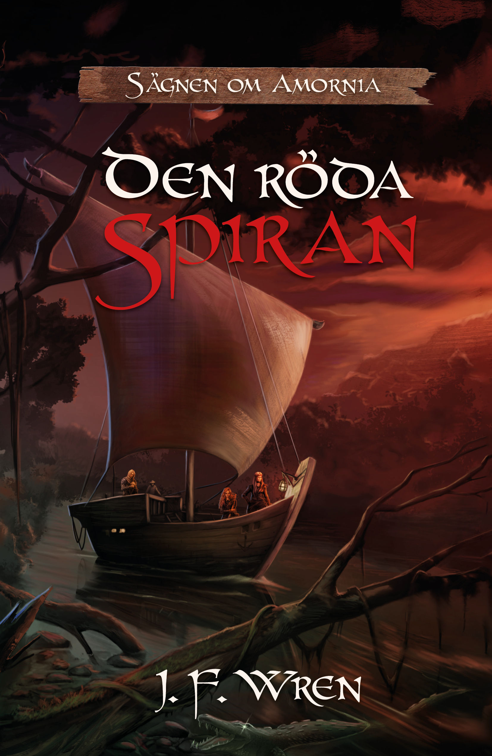 Omslag: Den röda spiran