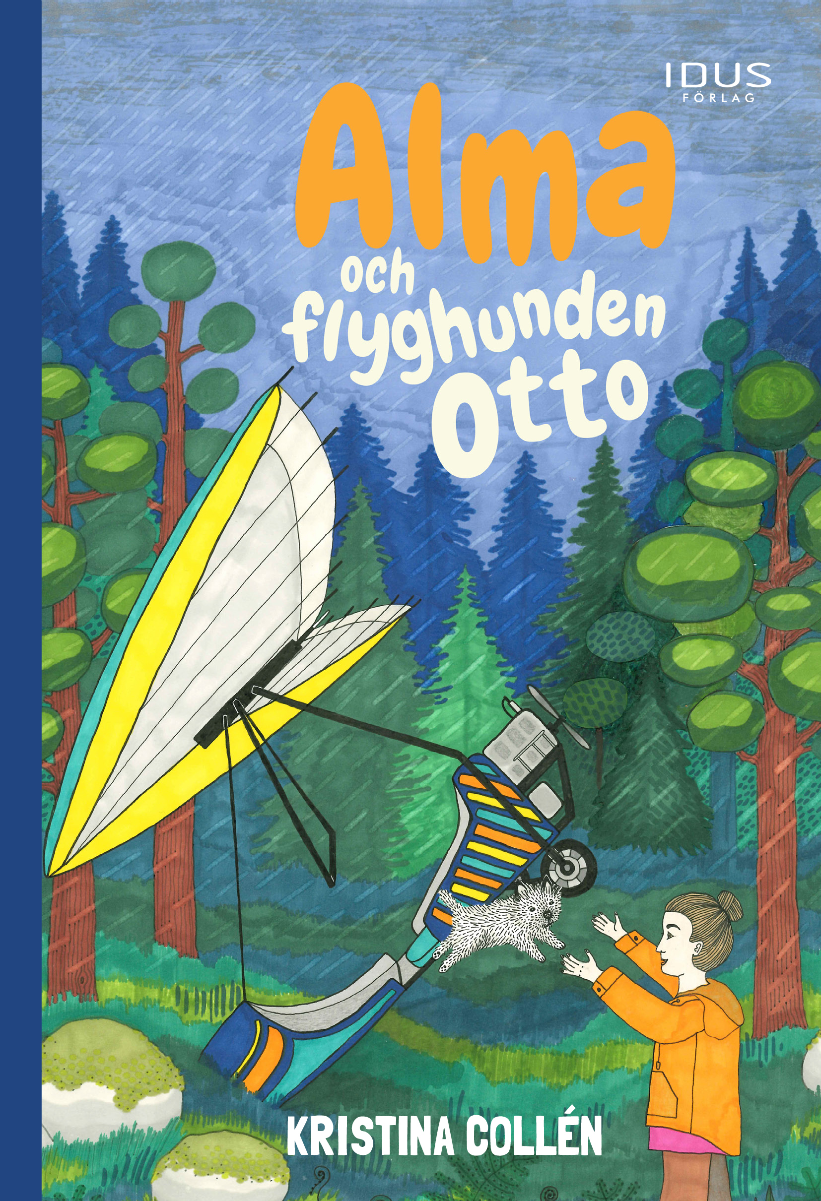 Omslag: Alma och flyghunden Otto
