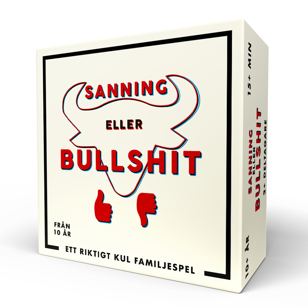 Omslag: Sanning eller bullshit : middagsspel