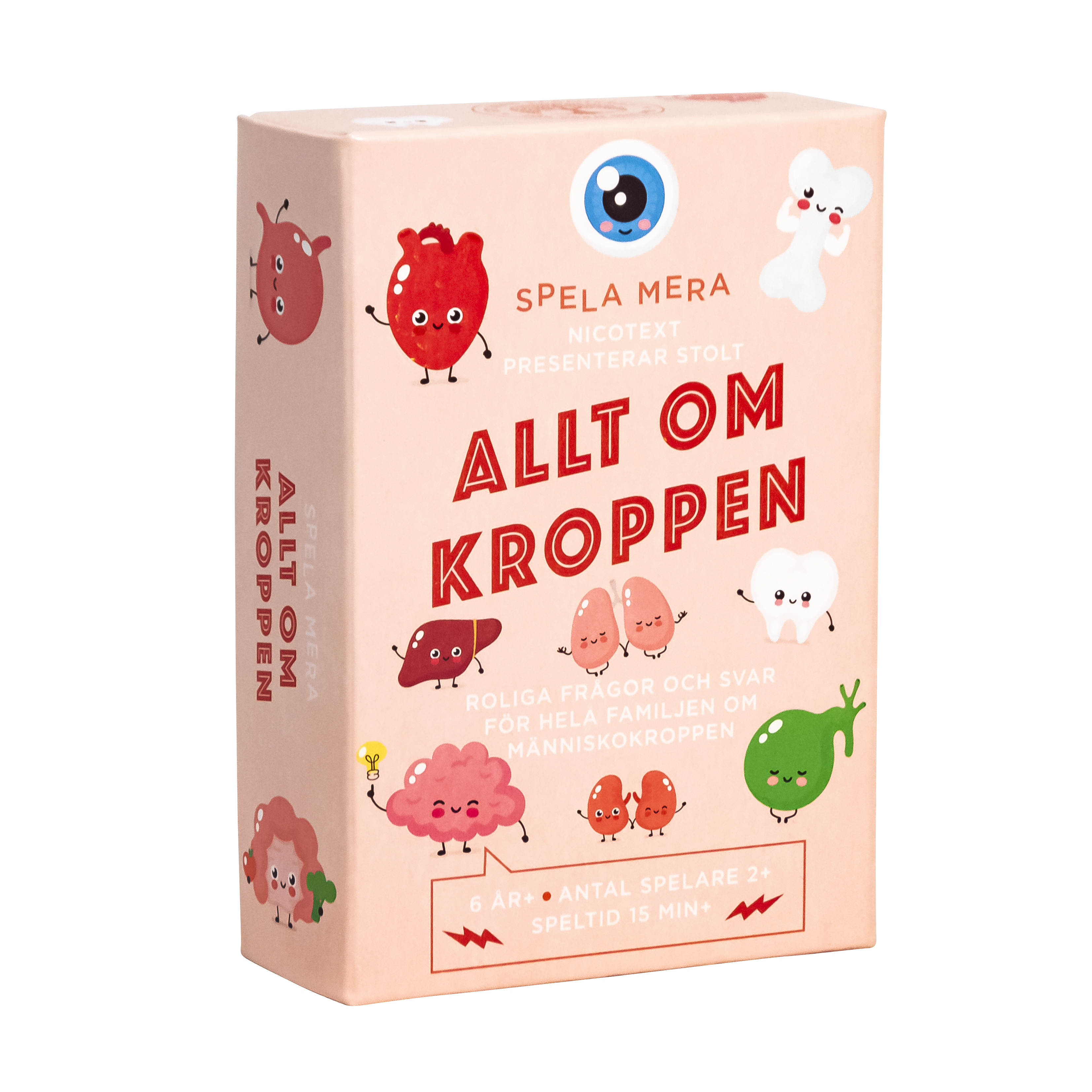 Omslag: Spela mera: Allt om kroppen