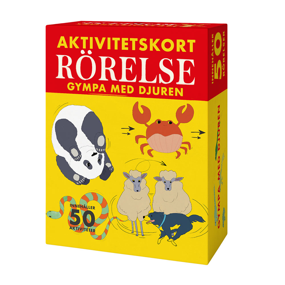 Omslag: Aktivitetskort: rörelse