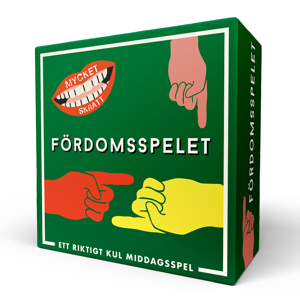 Omslag: Fördomsspelet : middagsspel