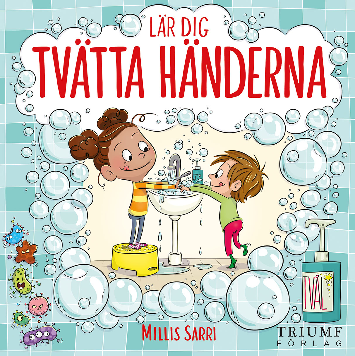 Omslag: Lär dig tvätta händerna