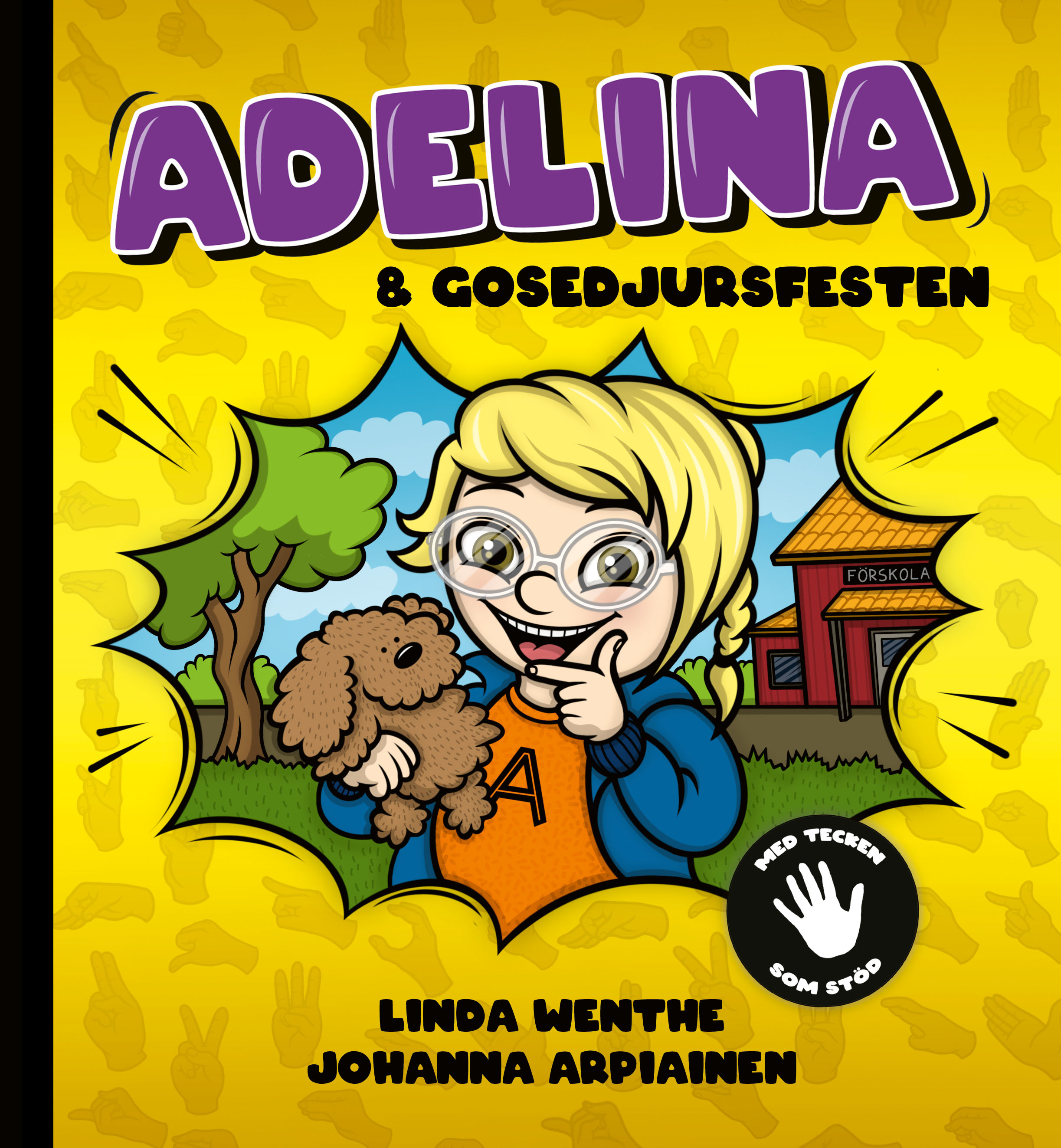 Omslag: Adelina och gosedjursfesten