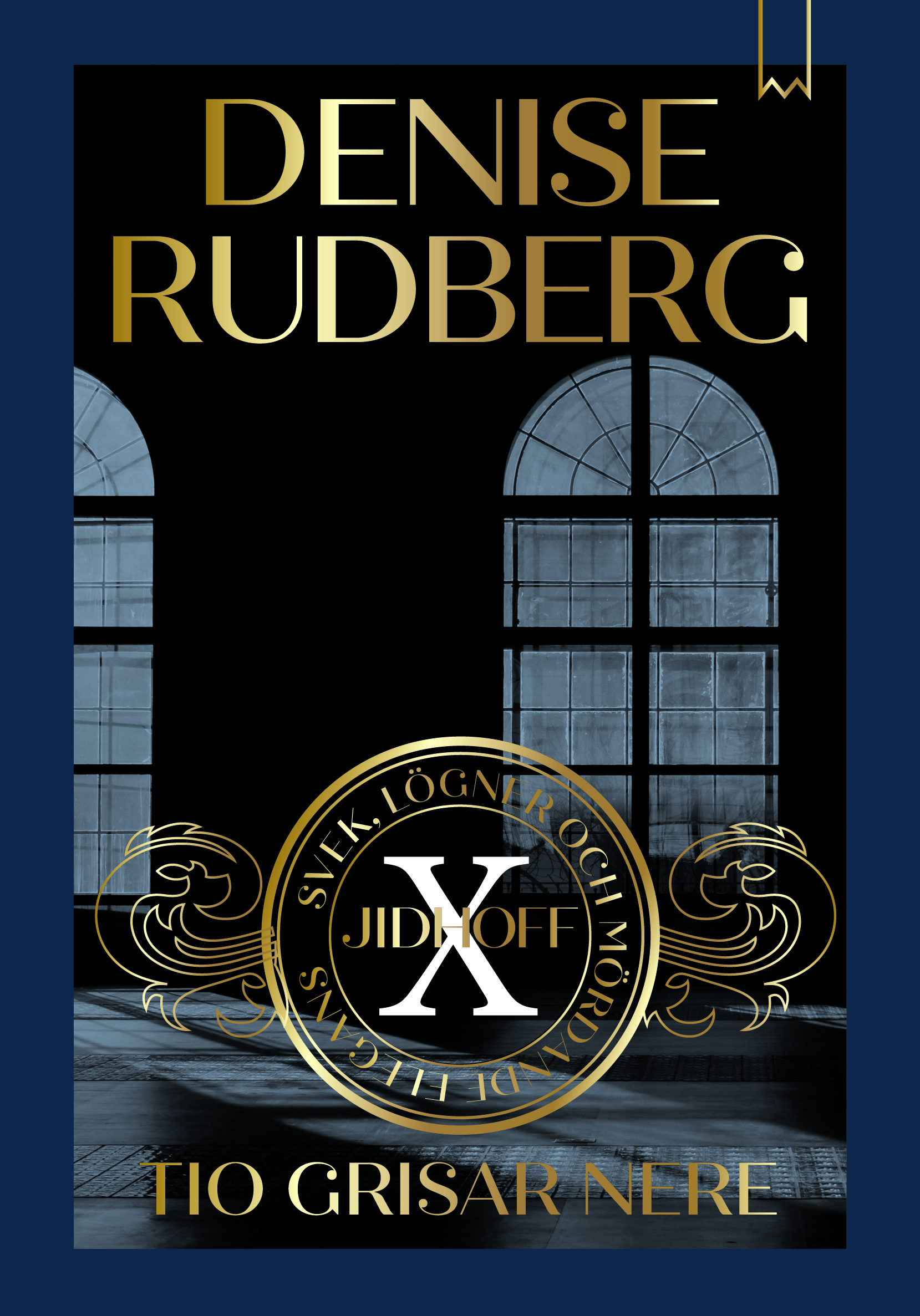 Omslag: Tio grisar nere