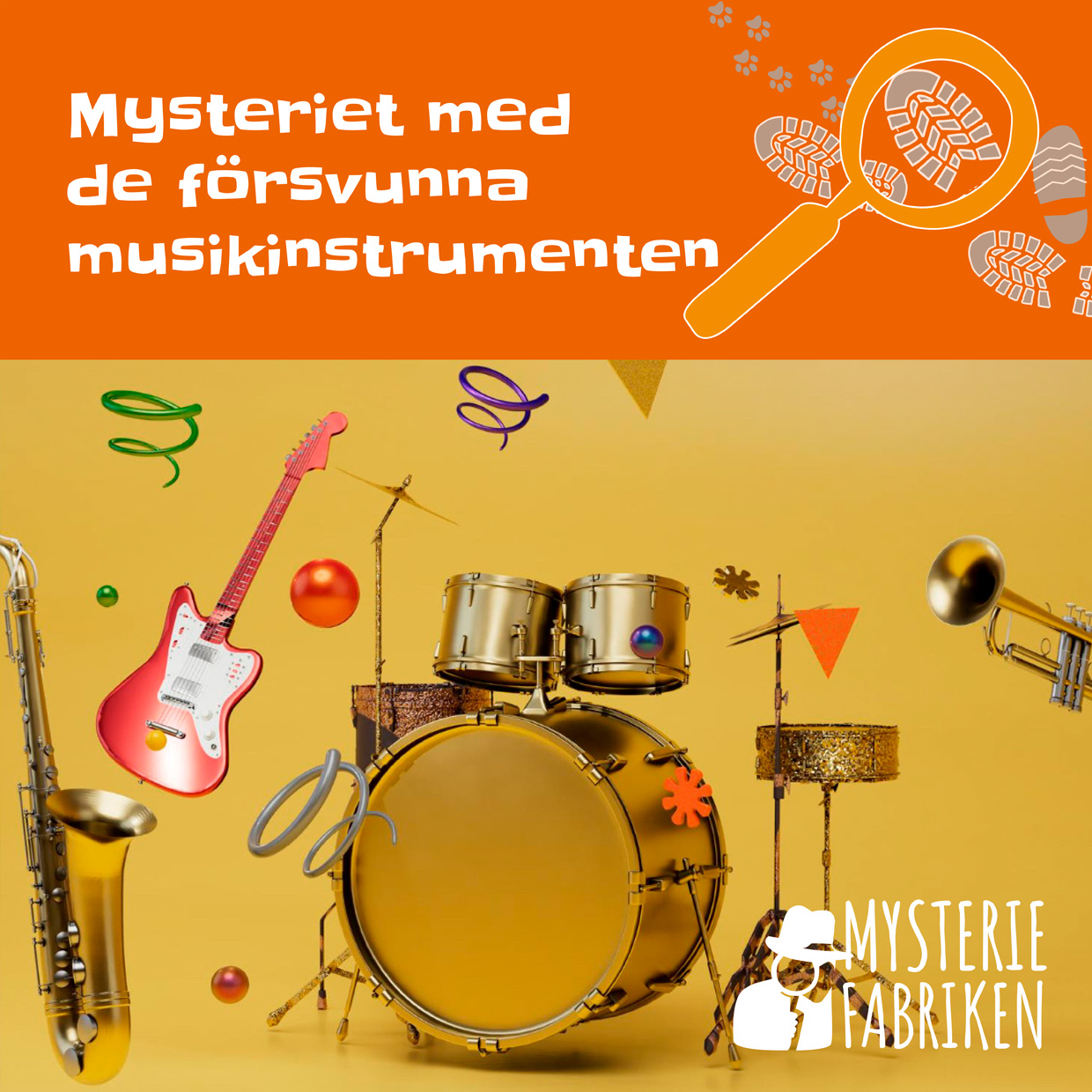 Omslag: Mysteriet med de försvunna musikinstrumenten