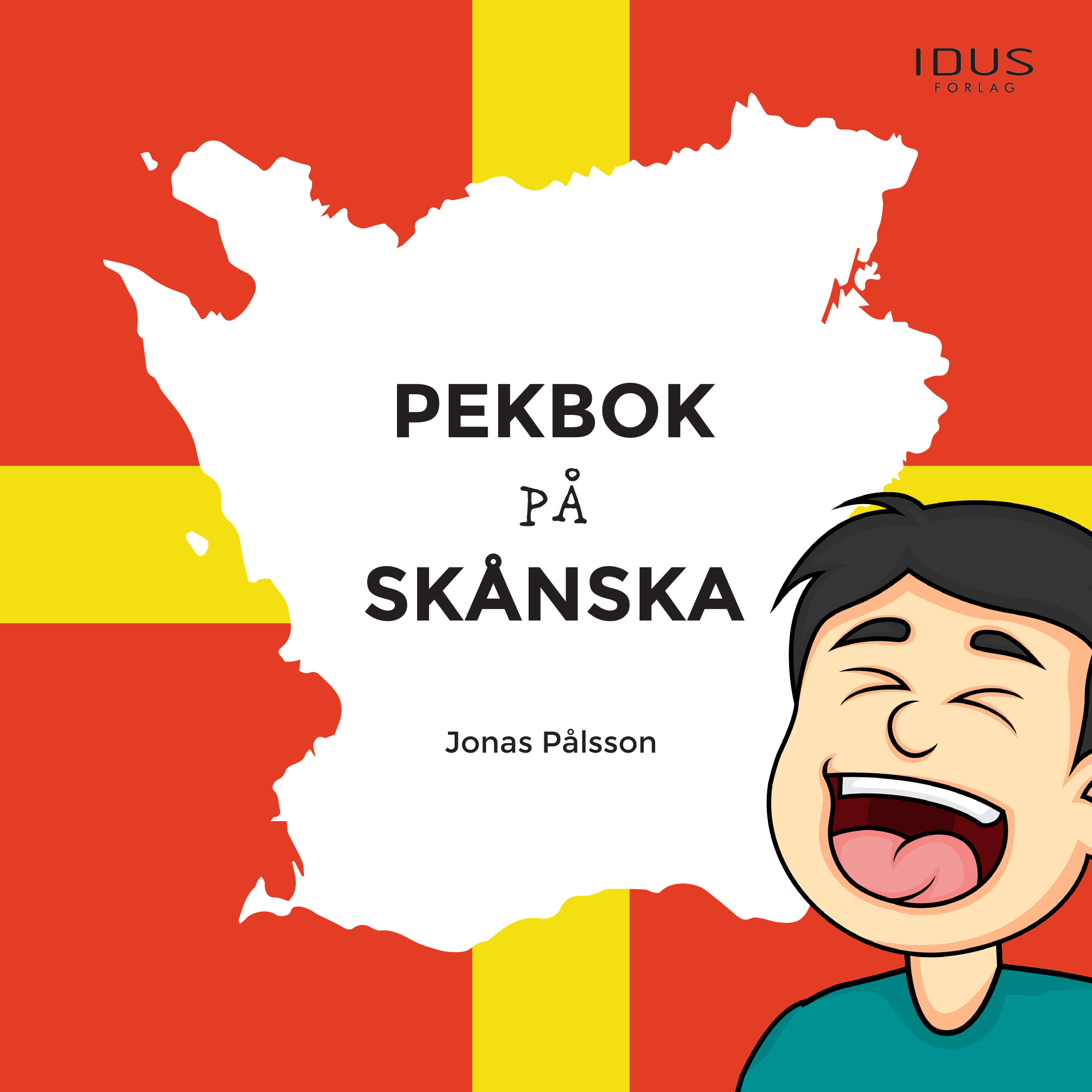 Omslag: Pekbok på skånska