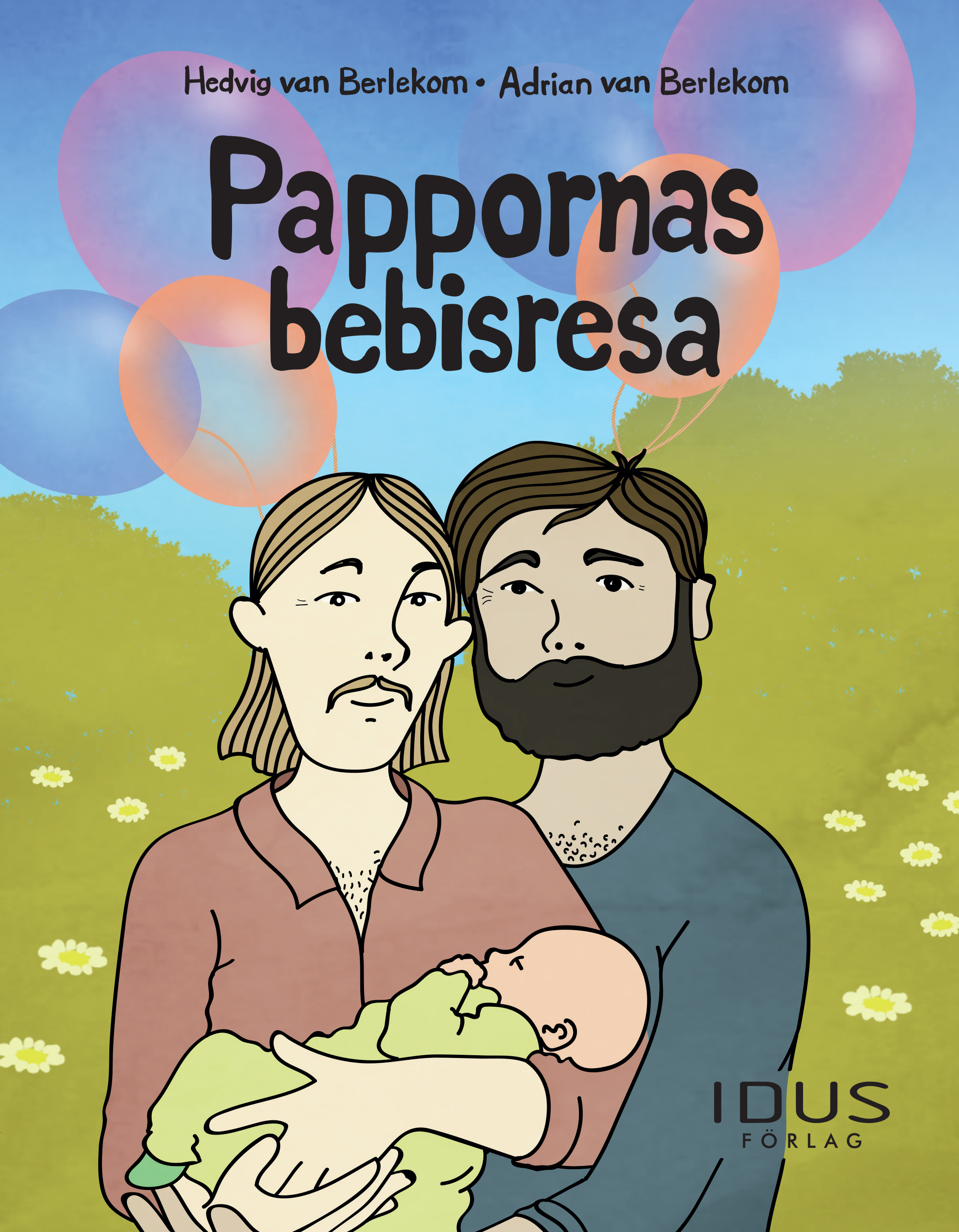 Omslag: Pappornas bebisresa