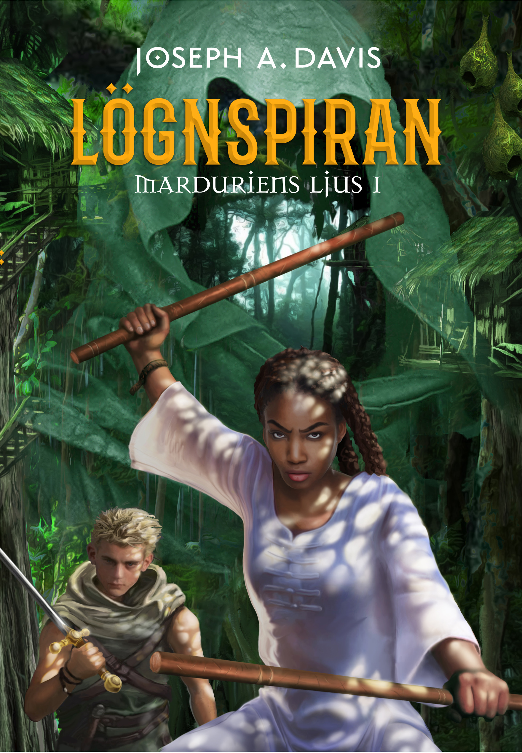 Omslag: Lögnspiran
