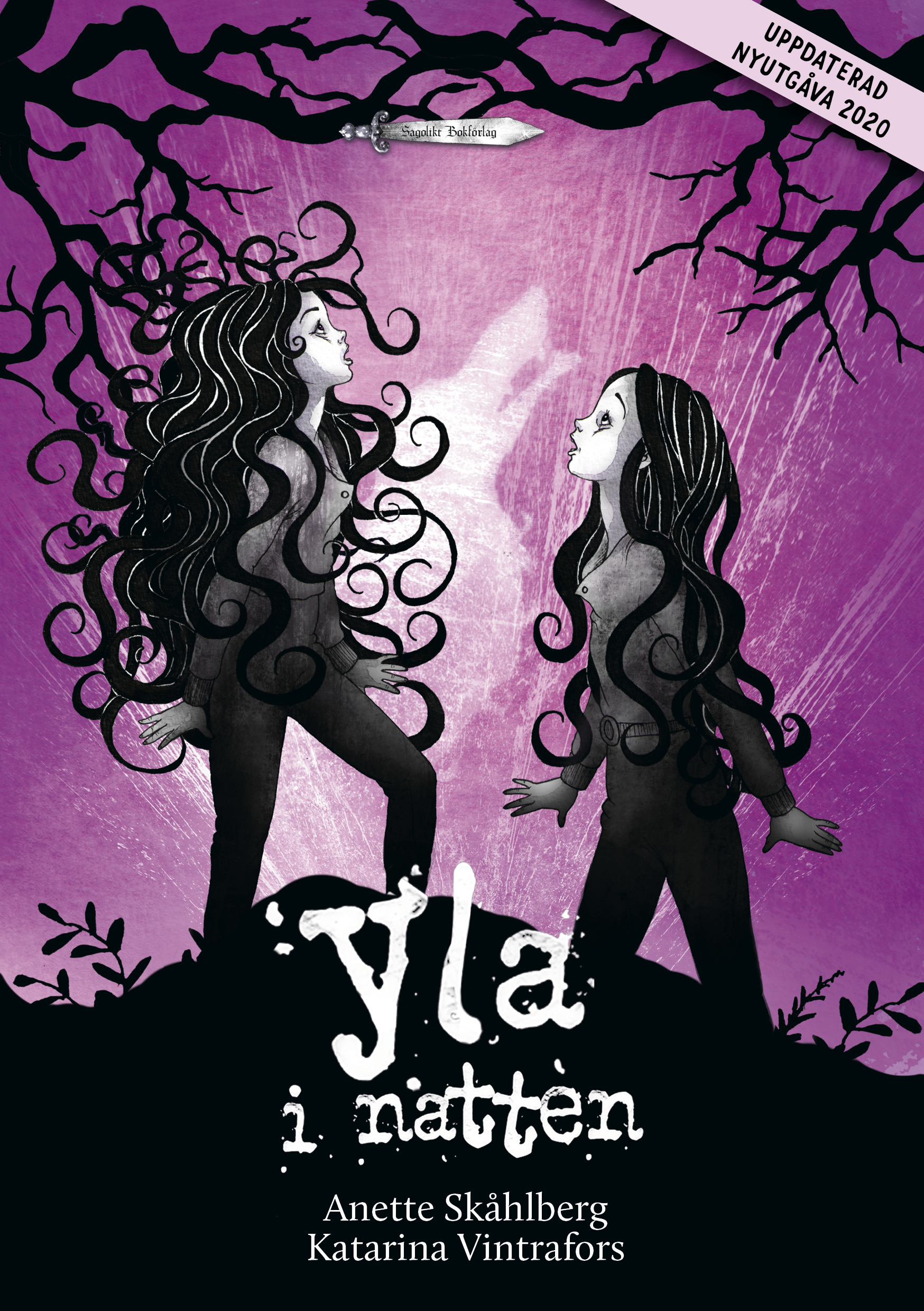 Omslag: Yla i natten