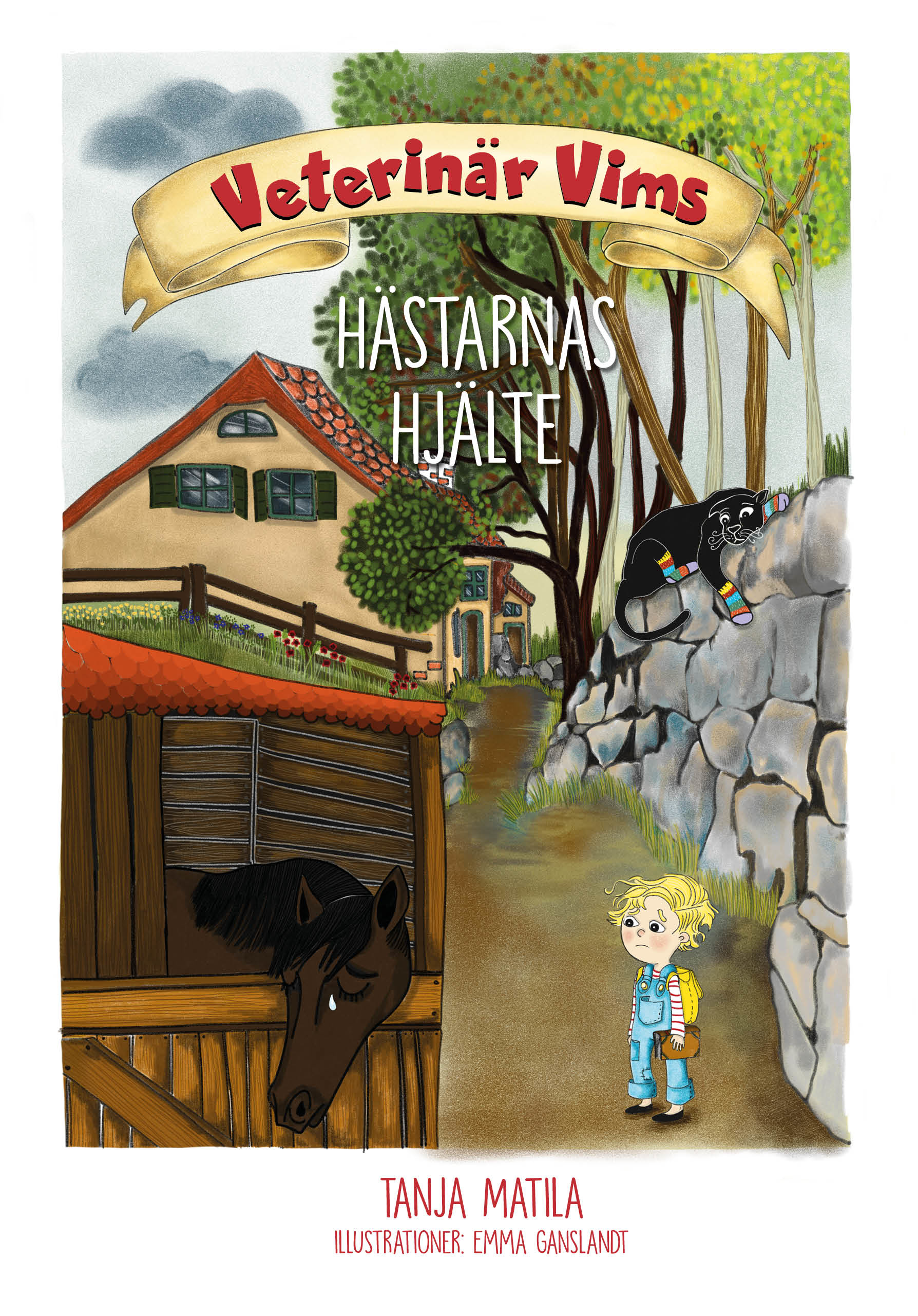 Omslag: Hästarnas hjälte