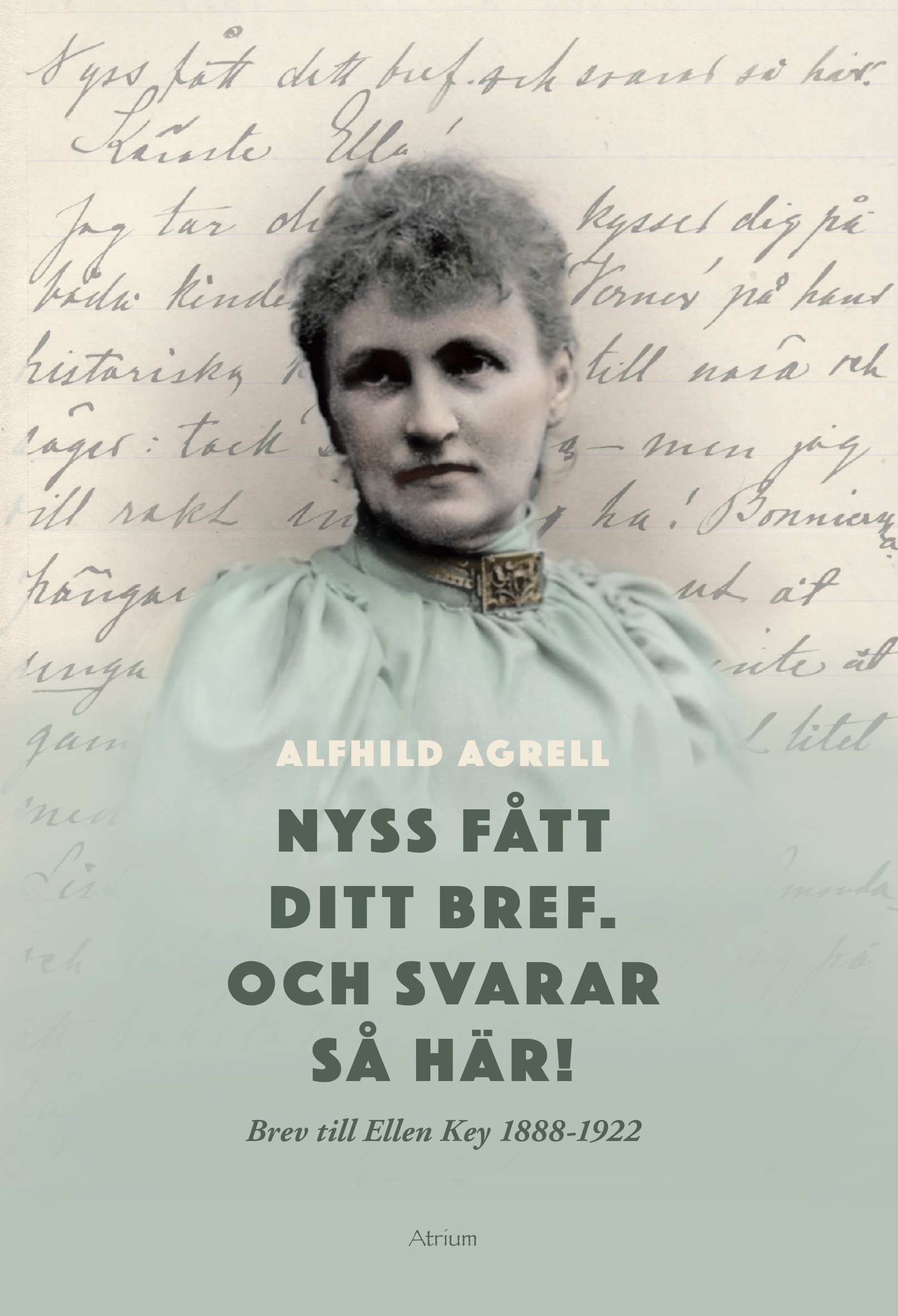 Omslag: Nyss fått ditt bref. Och svarar så här! : brev till Ellen Key 1888-1922