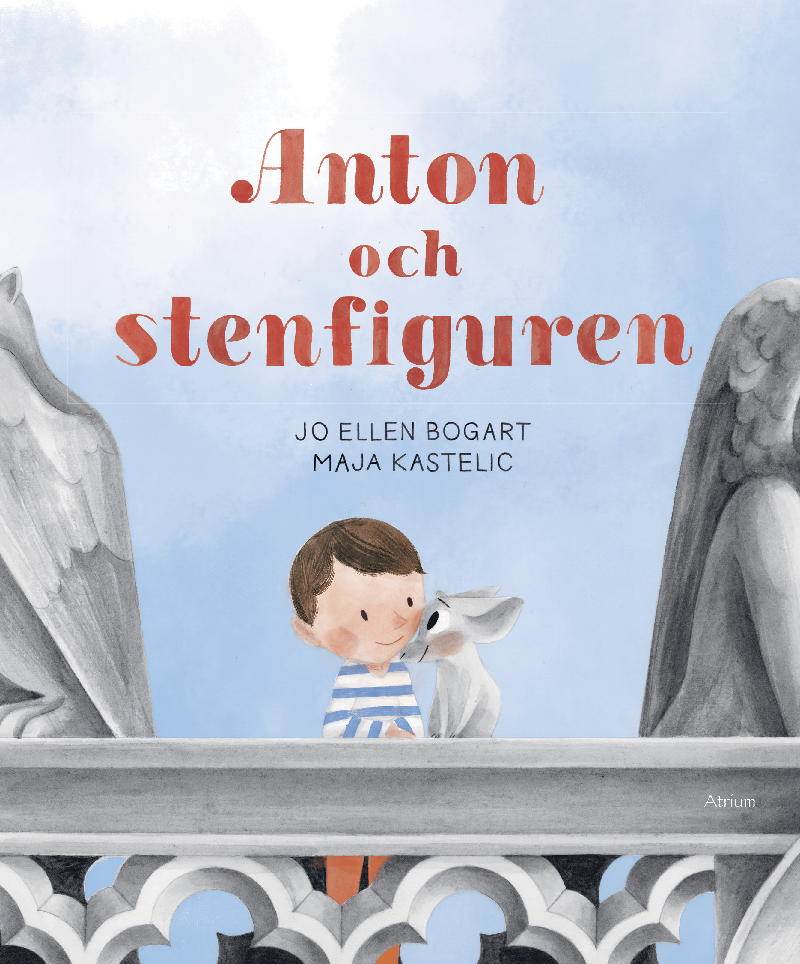 Omslag: Anton och stenfiguren