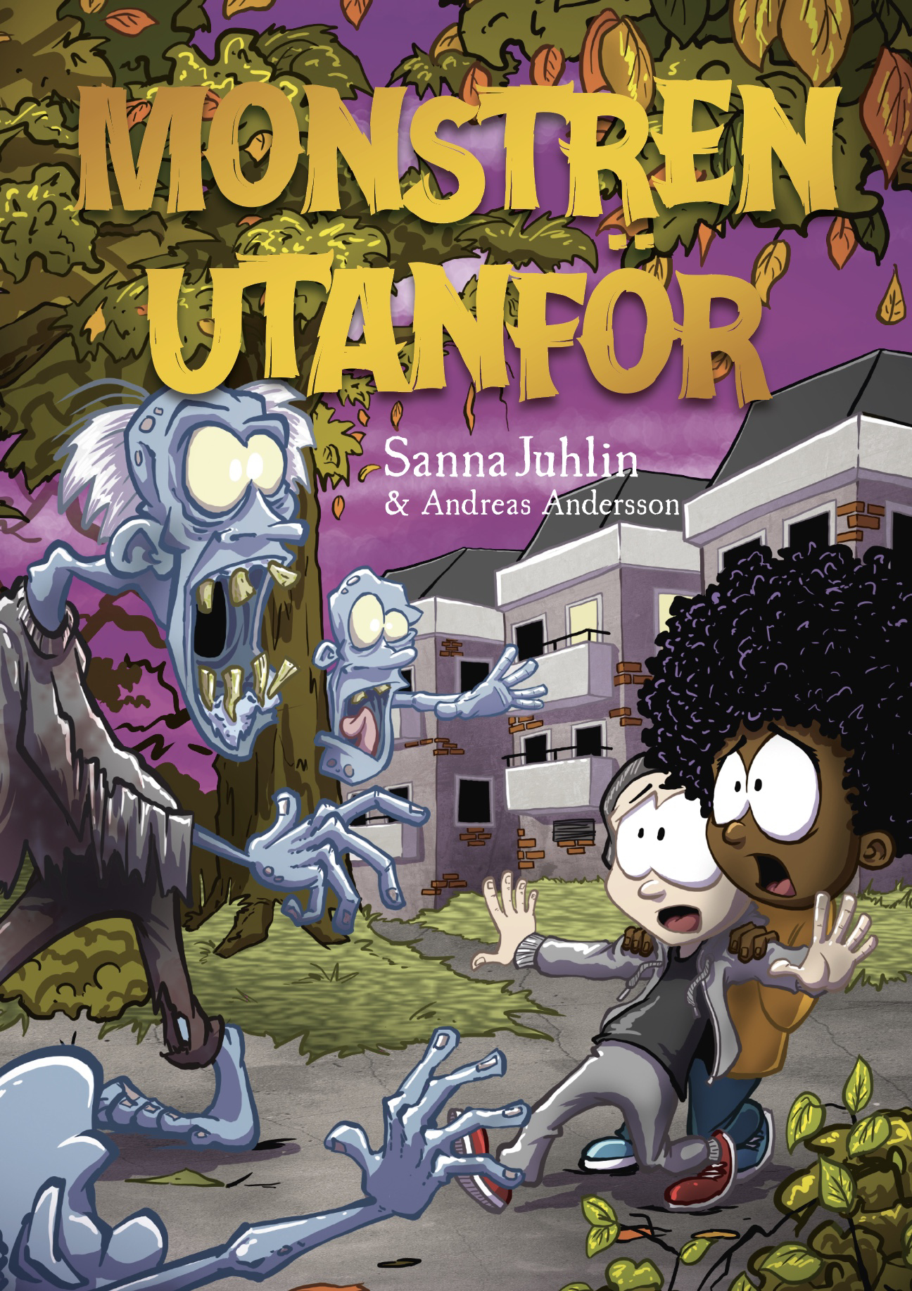 Omslag: Monstren utanför