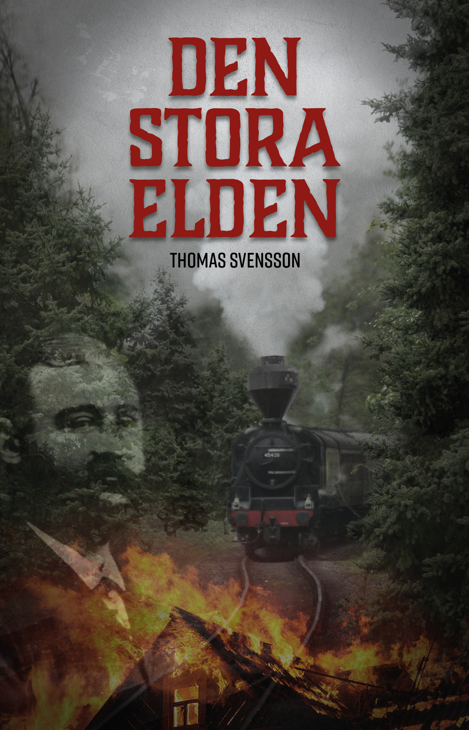 Omslag: Den stora elden