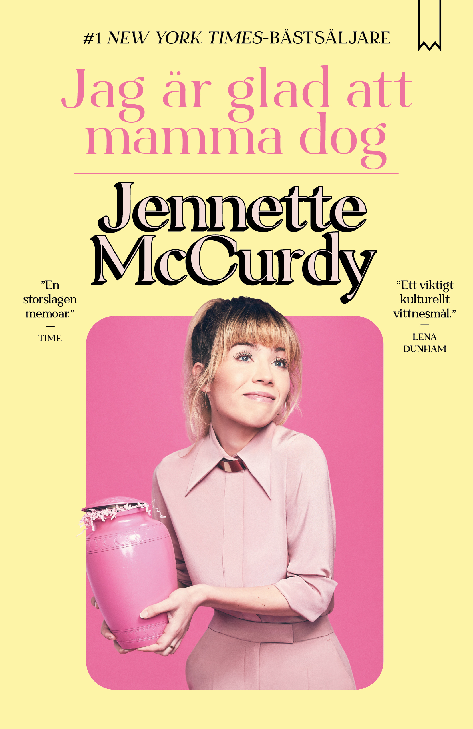 Omslag: Jag är glad att mamma dog