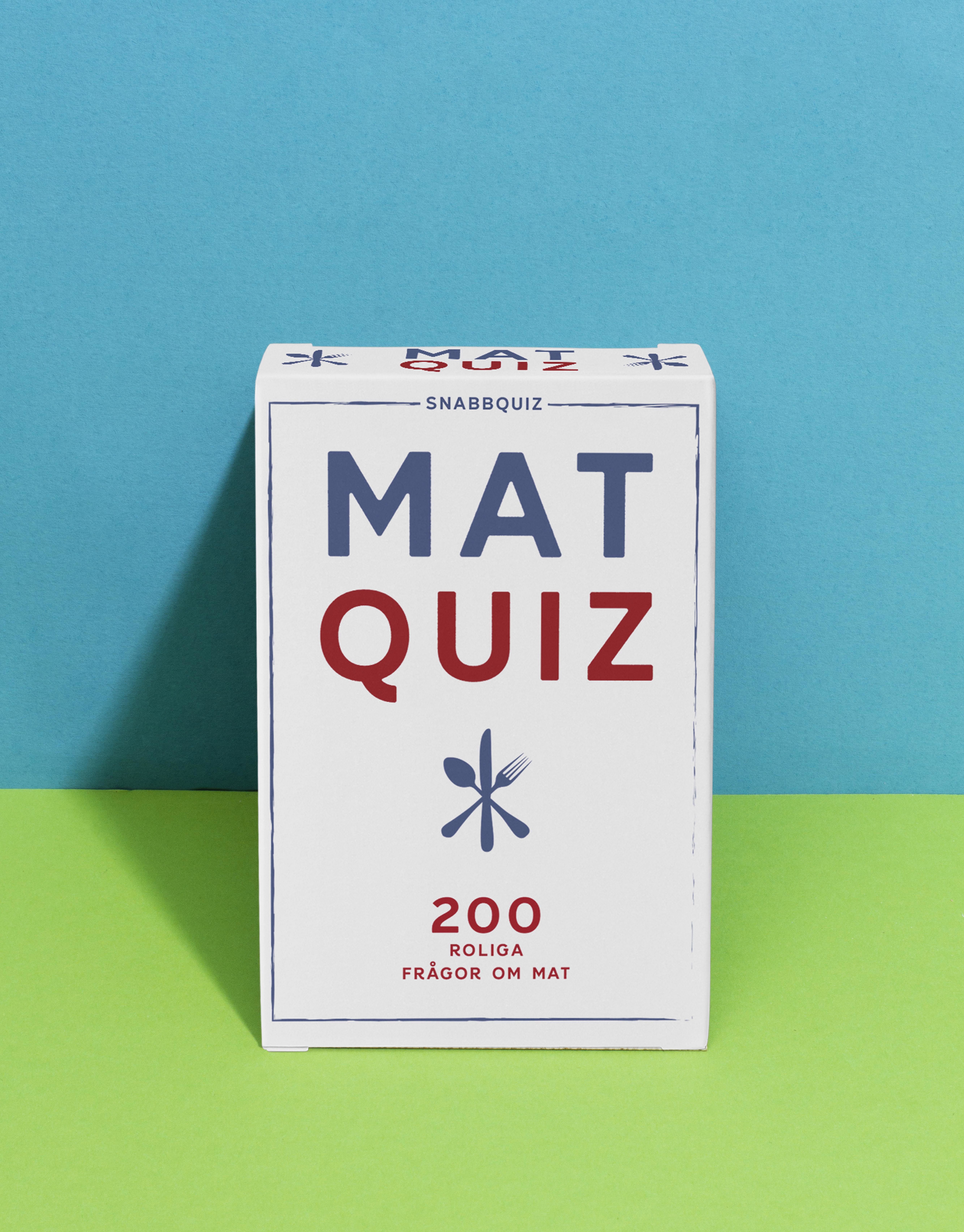 Omslag: Matquiz