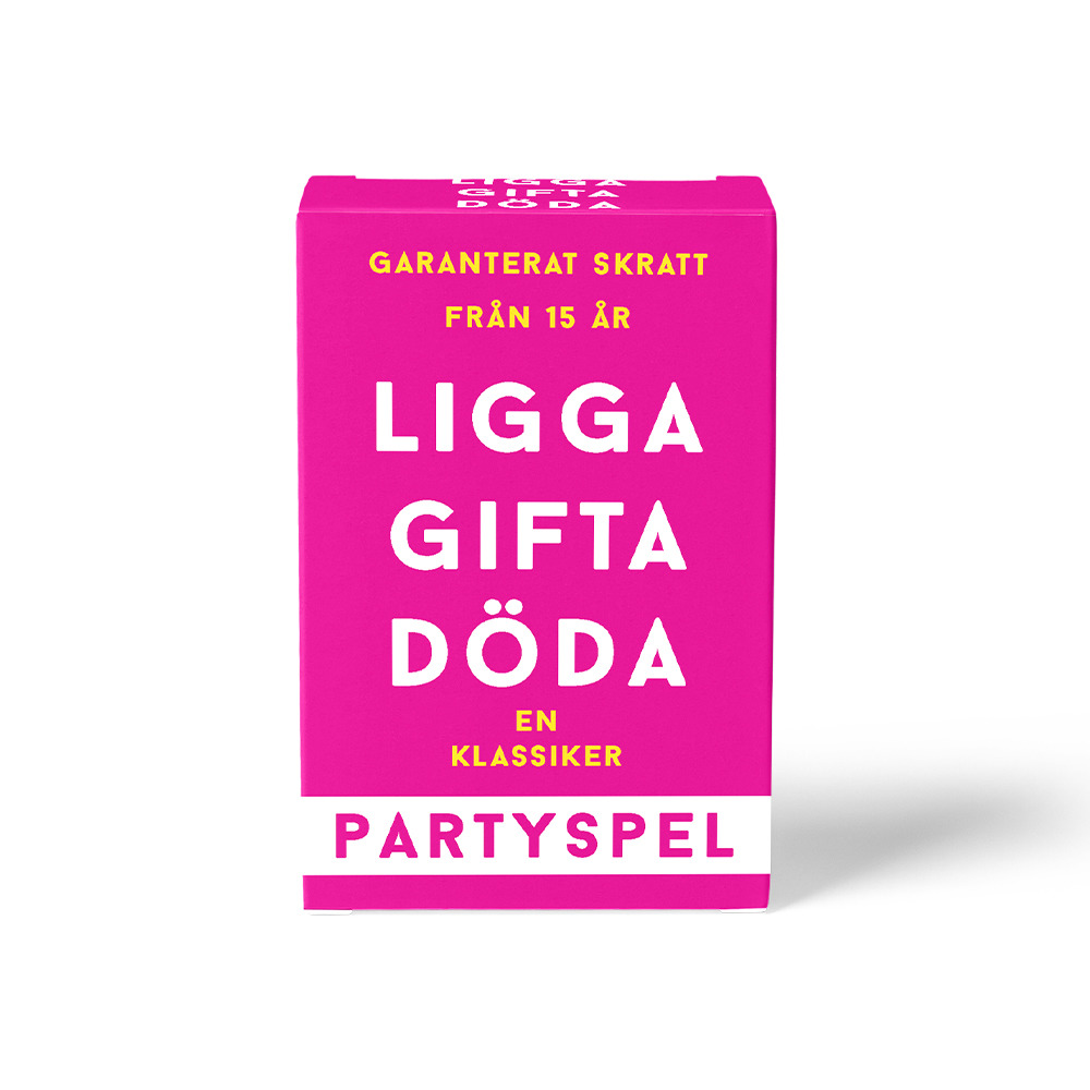 Omslag: Ligga, gifta, döda