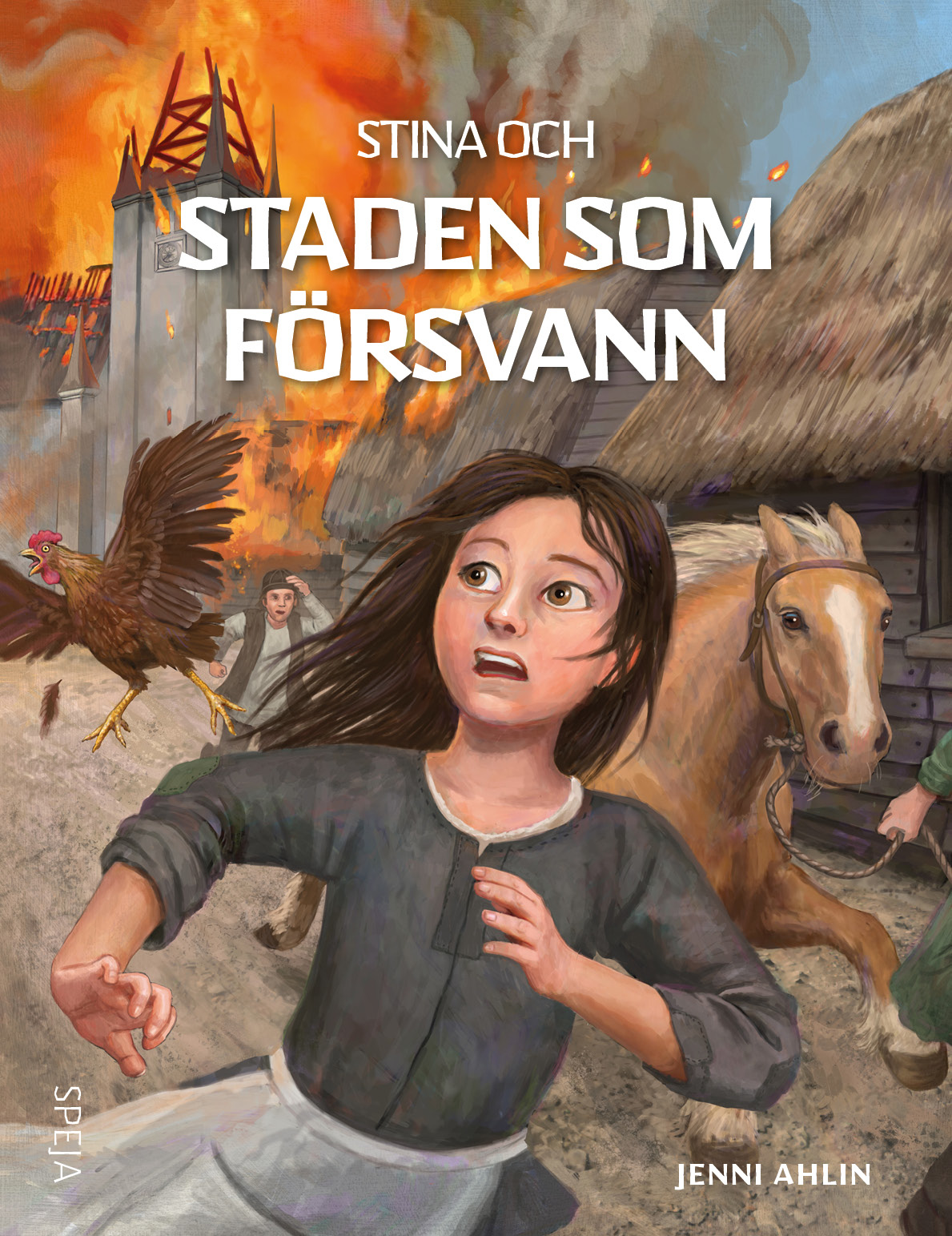 Omslag: Stina och staden som försvann