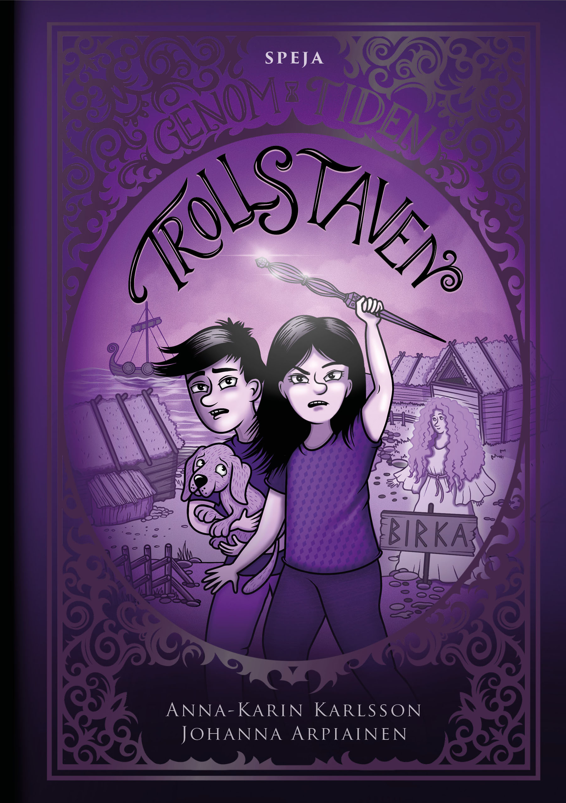 Omslag: Trollstaven : Birka