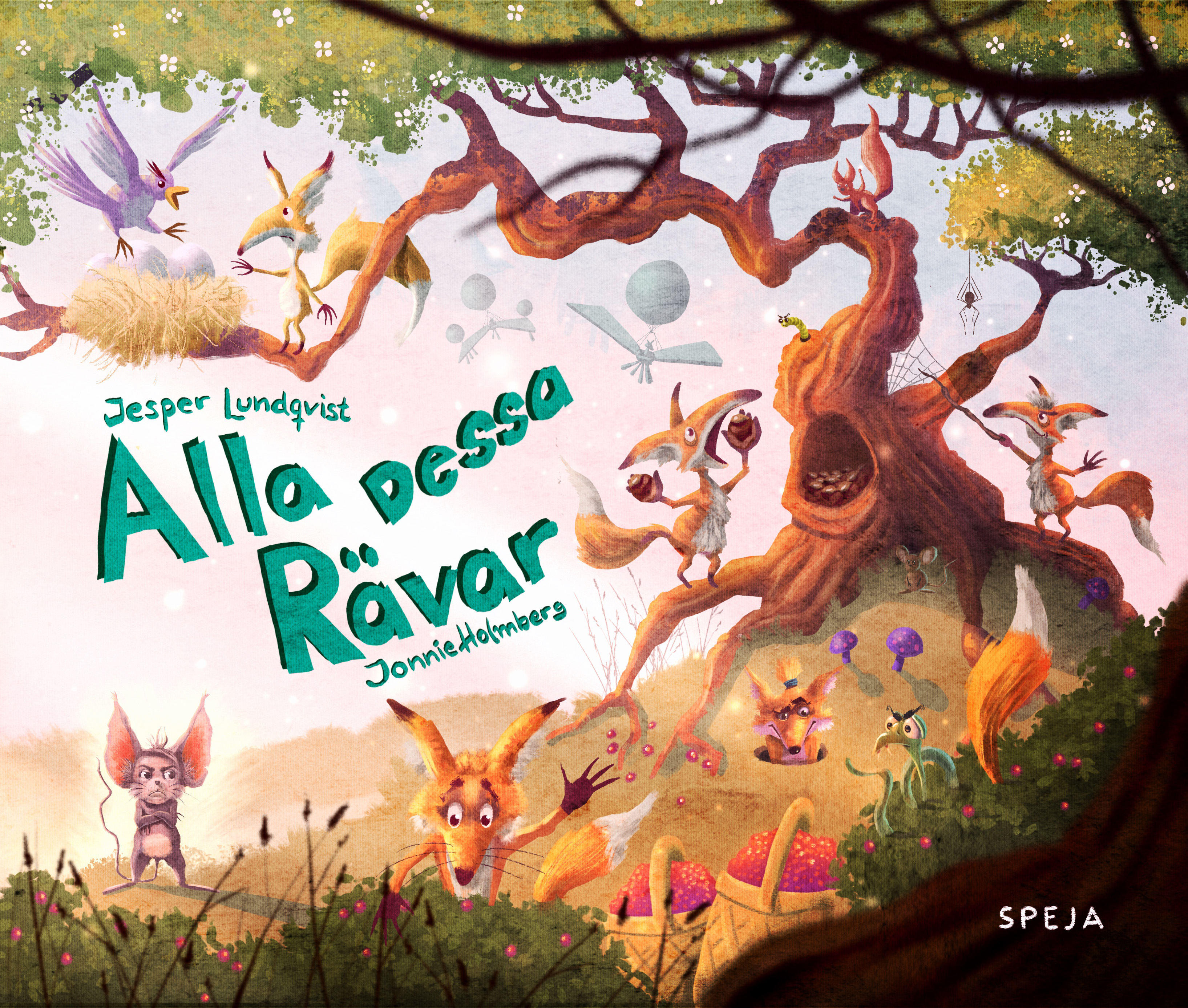 Omslag: Alla dessa rävar