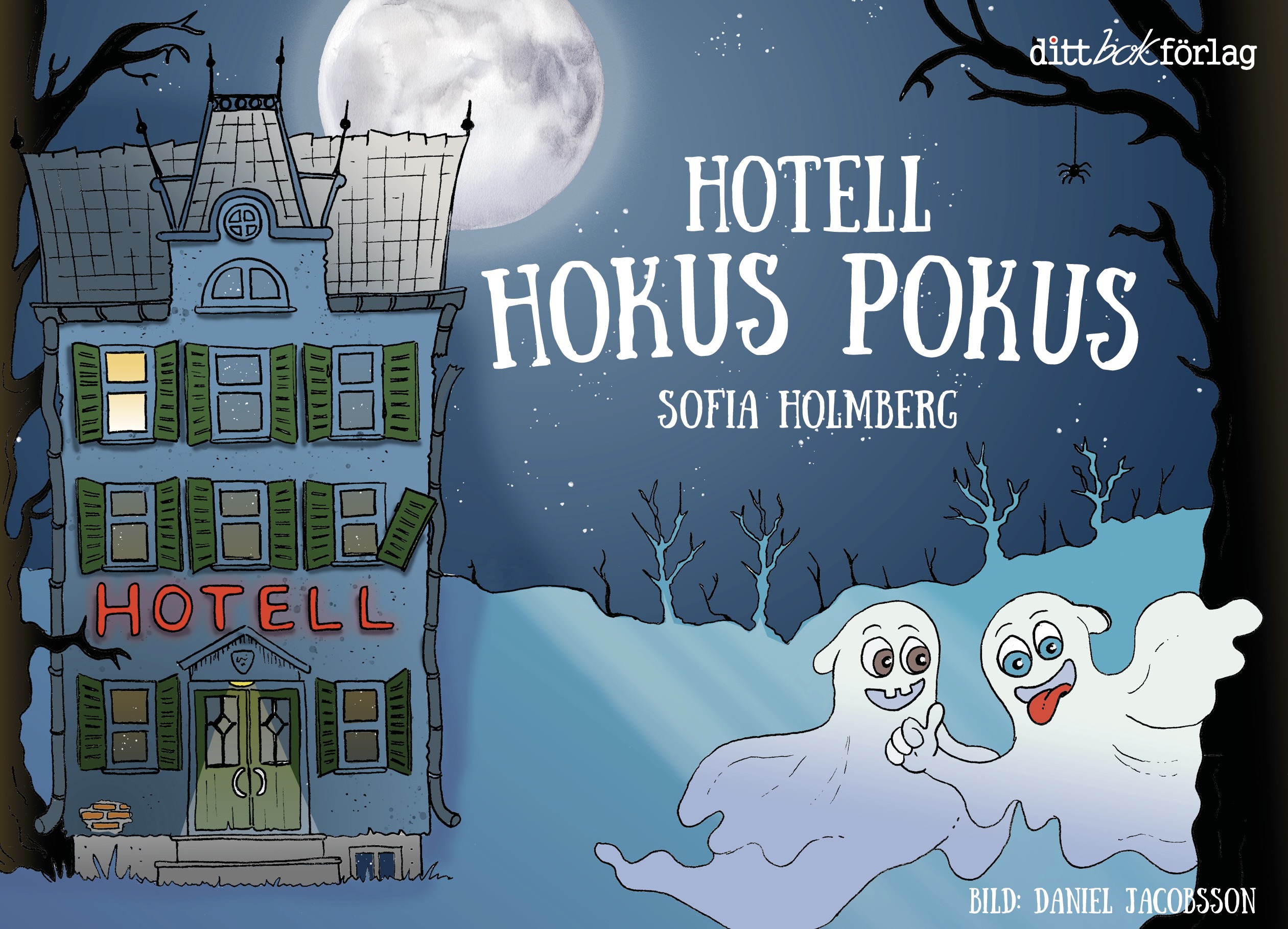 Omslag: Hotell Hokus Pokus