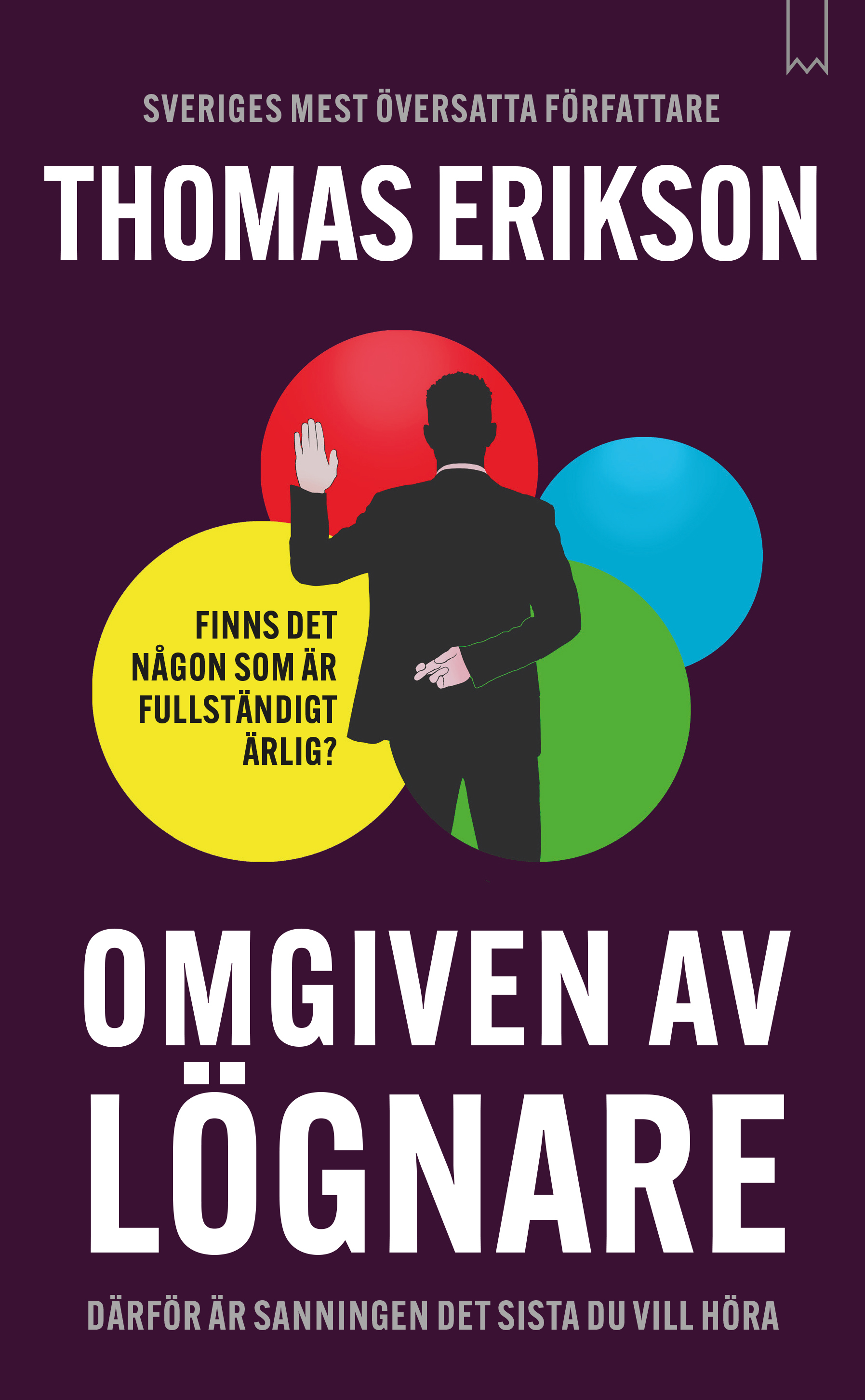 Omslag: Omgiven av lögnare
