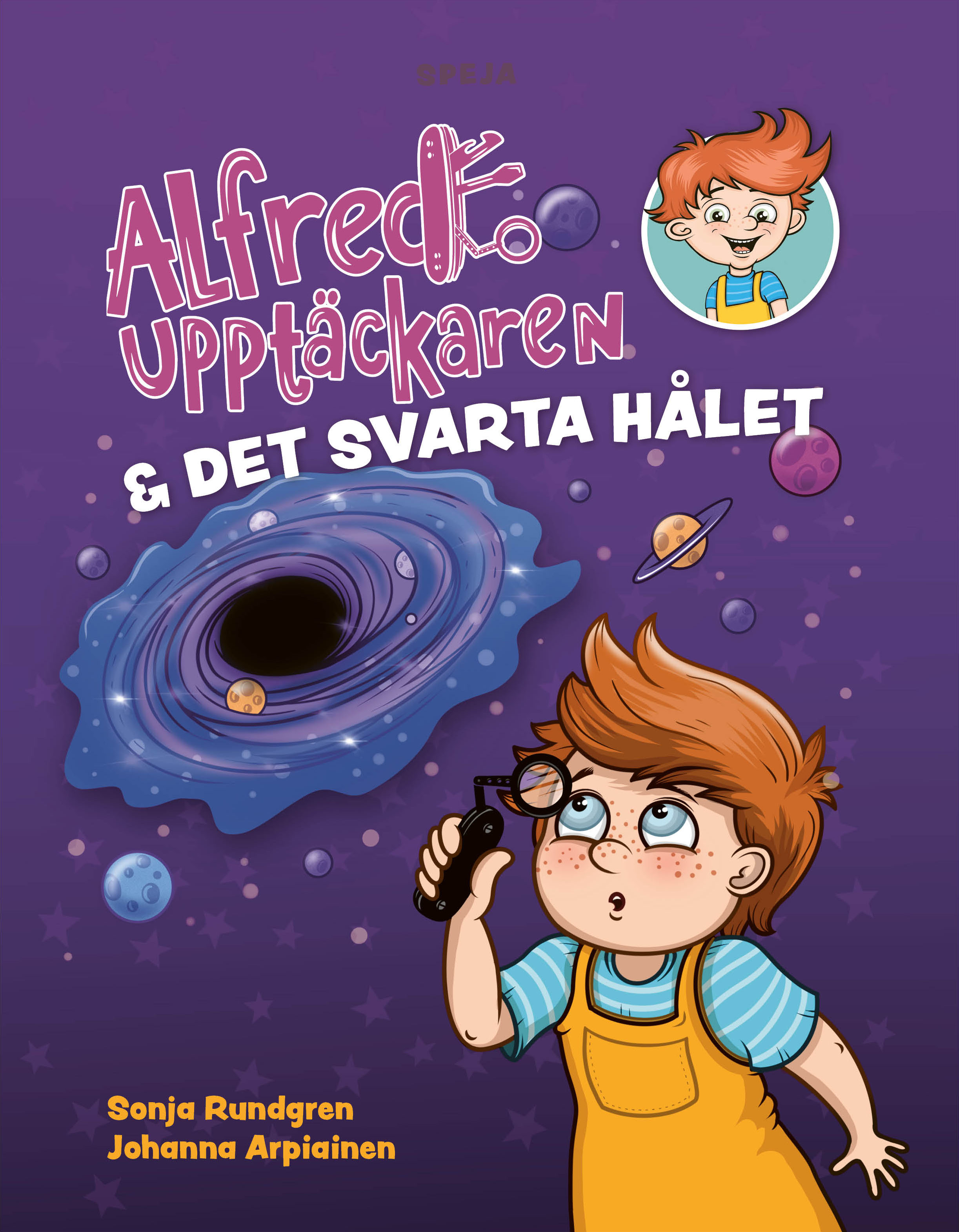 Omslag: Alfred Upptäckaren & det svarta hålet