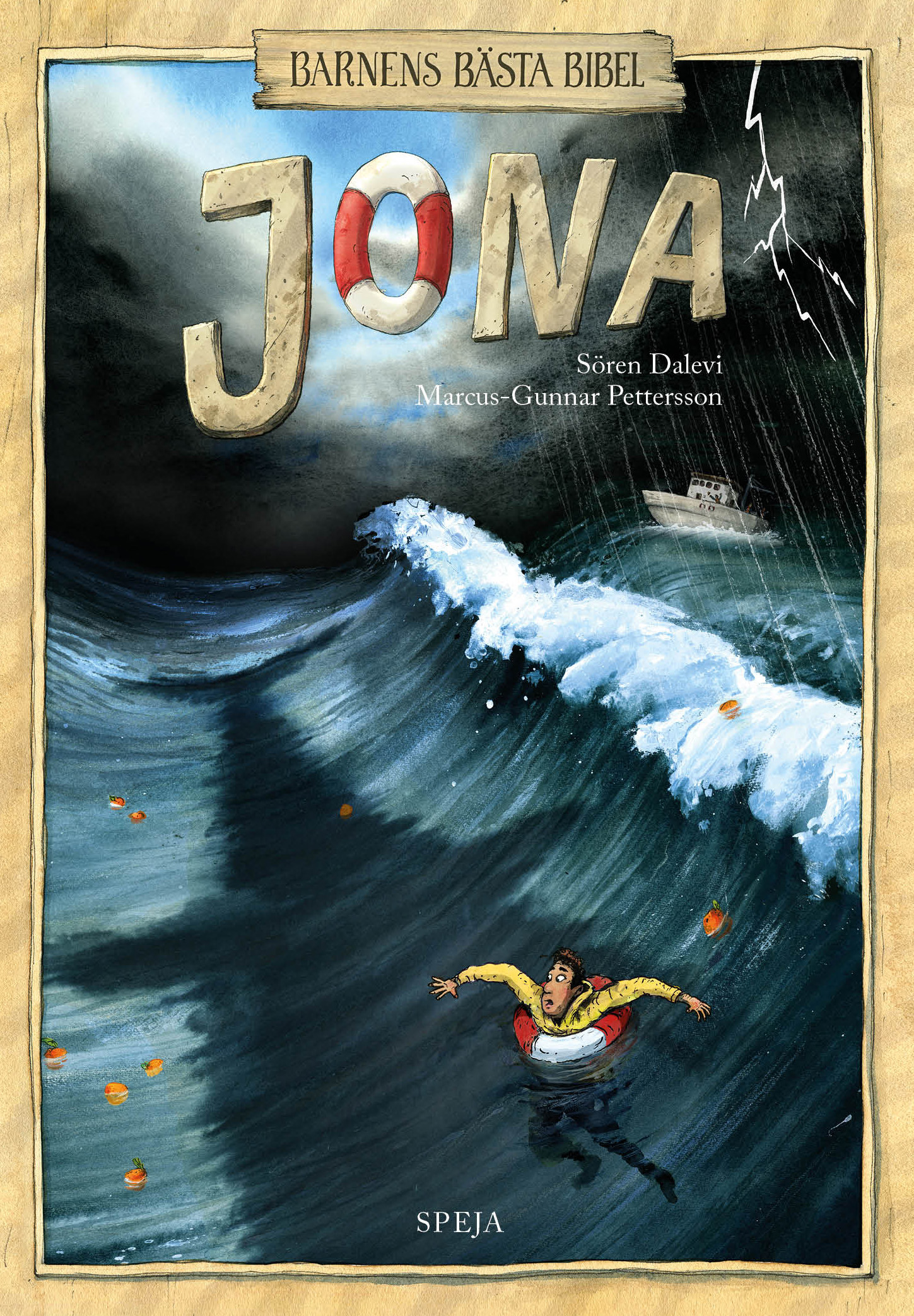 Omslag: Barnens Bästa Bibel : Jona