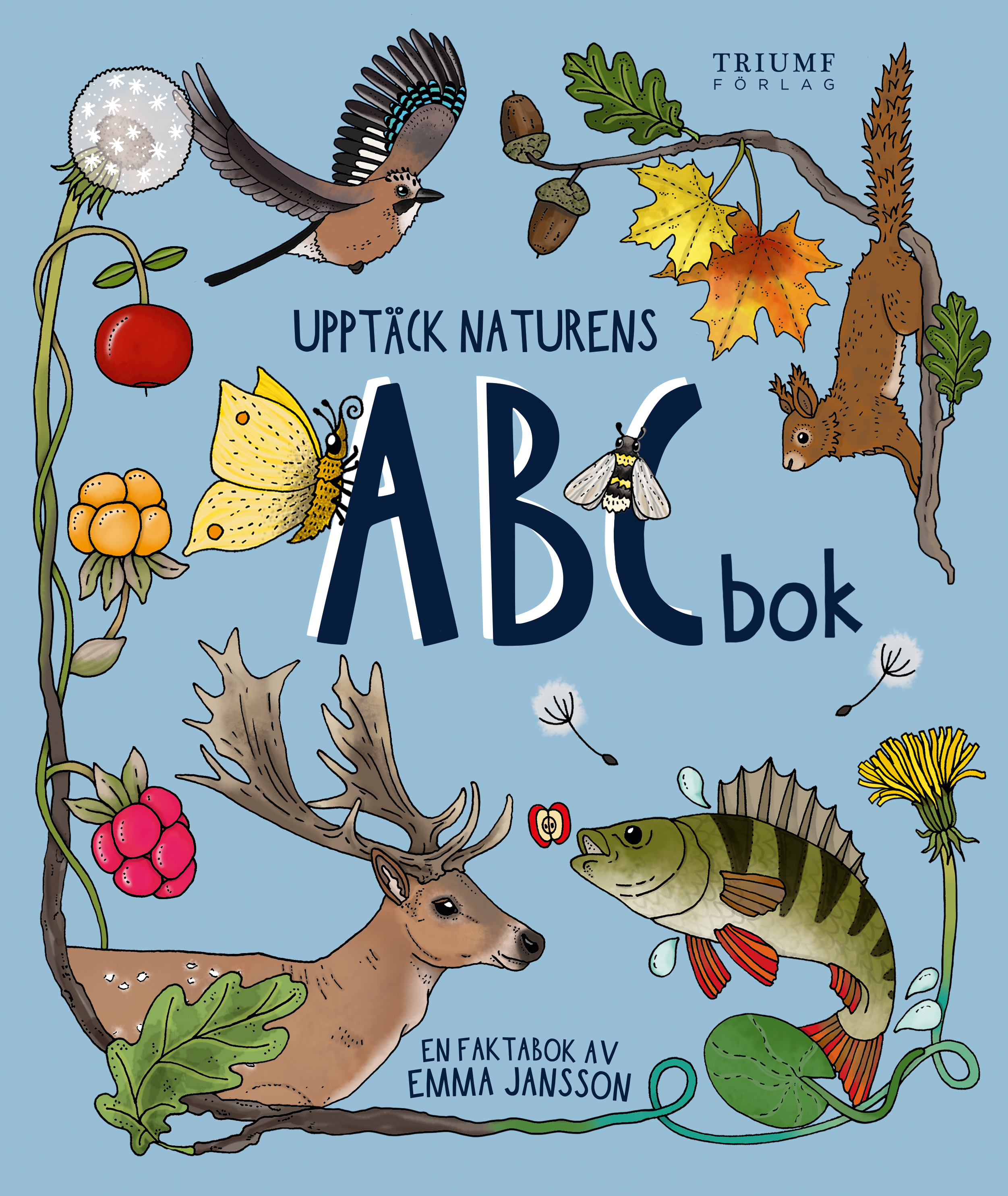 Omslag: Upptäck naturens ABC-bok : en faktabok