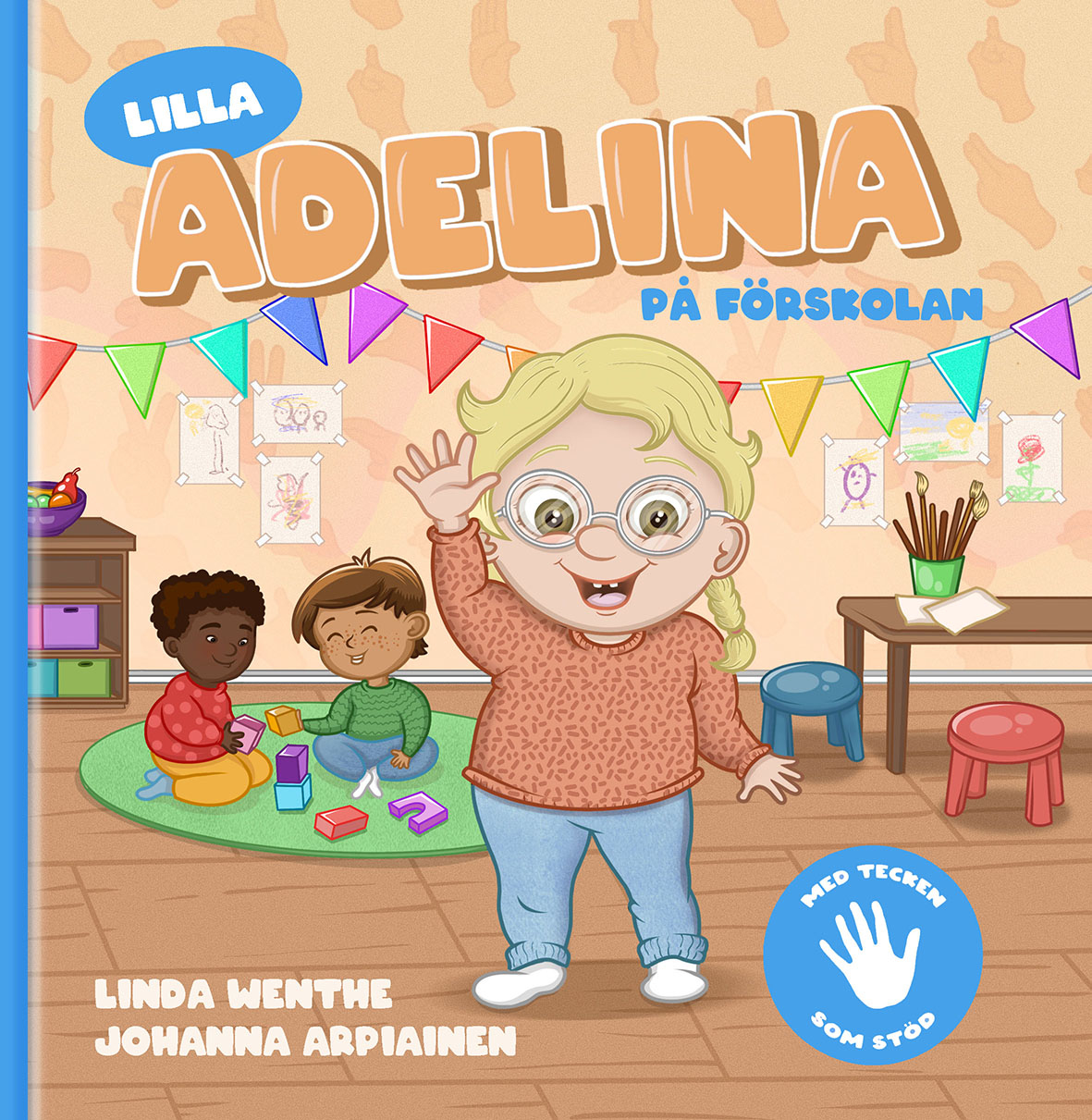 Omslag: Lilla Adelina på förskolan
