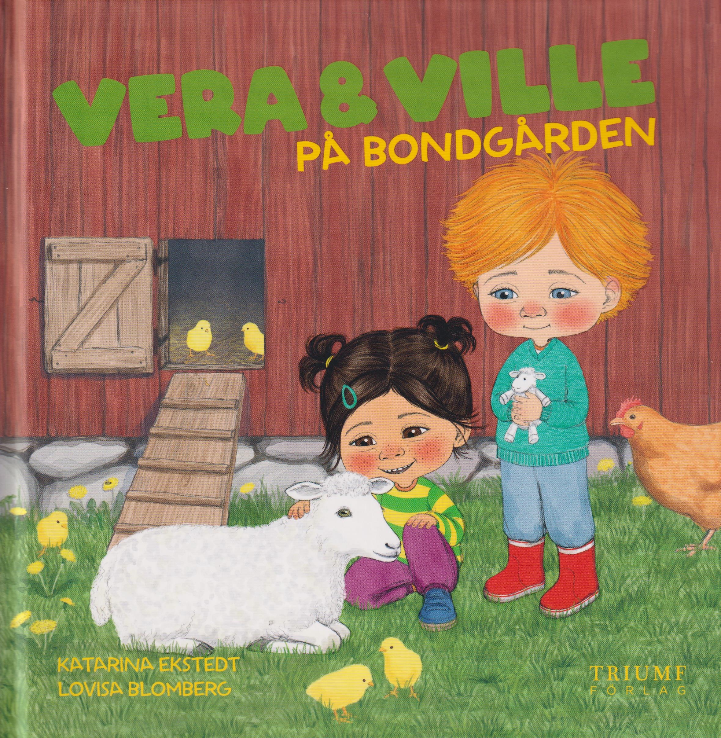 Omslag: Vera och Ville på bondgården