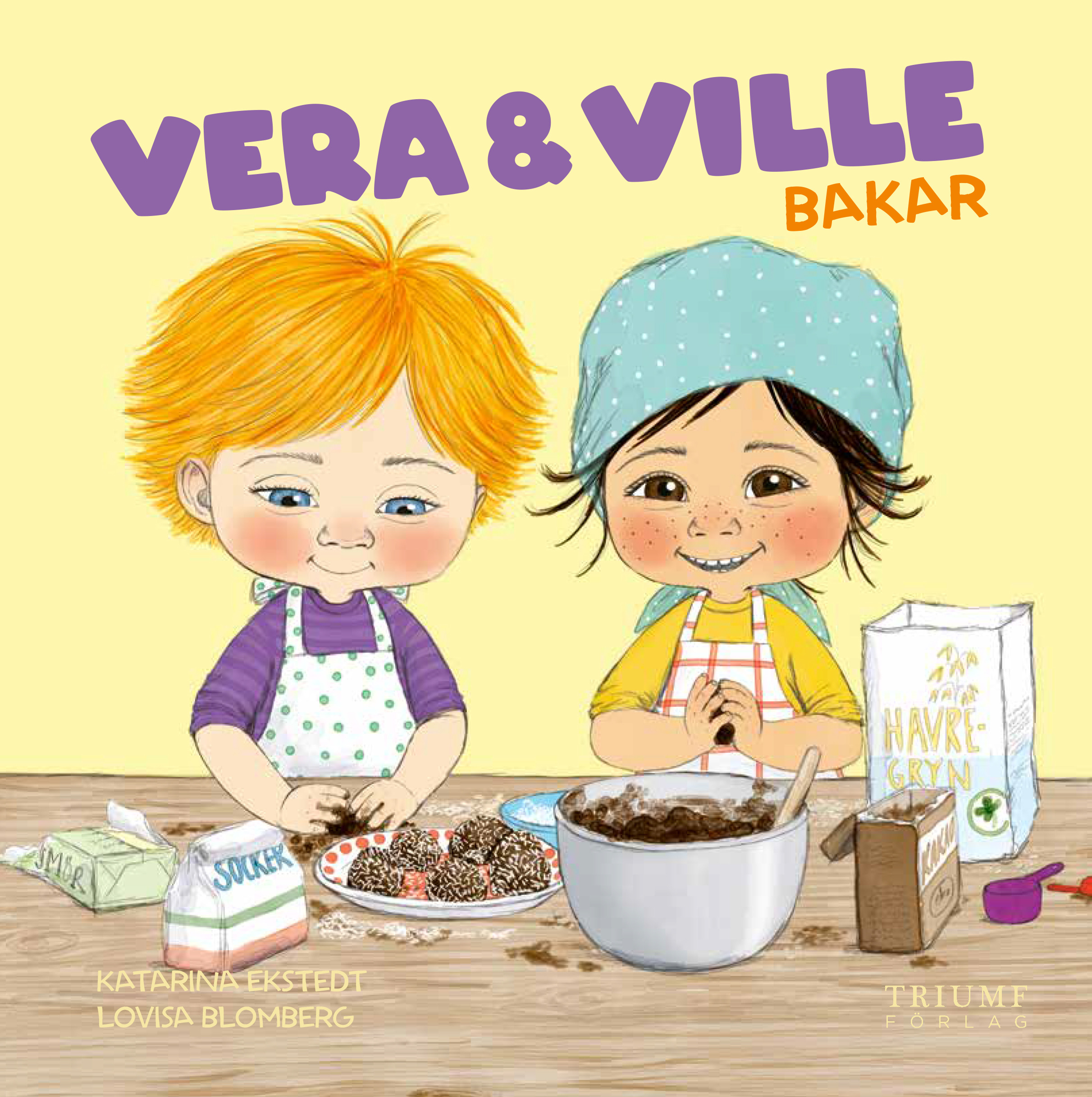 Omslag: Vera och Ville bakar
