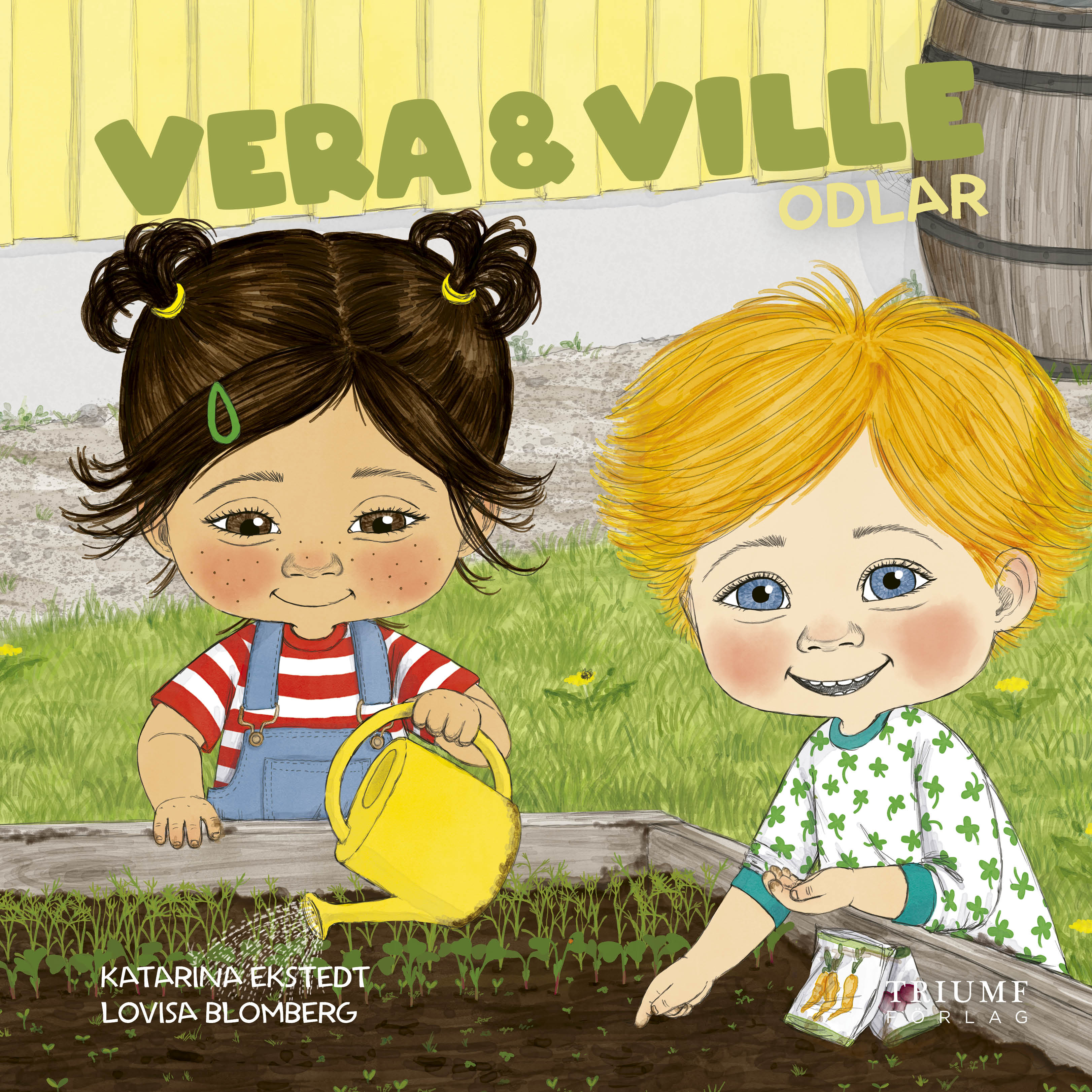 Omslag: Vera & Ville odlar