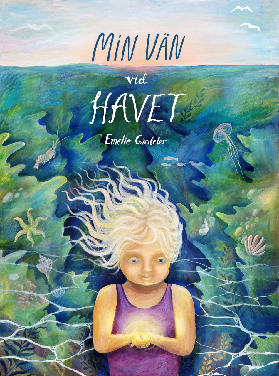 Omslag: Min vän vid havet