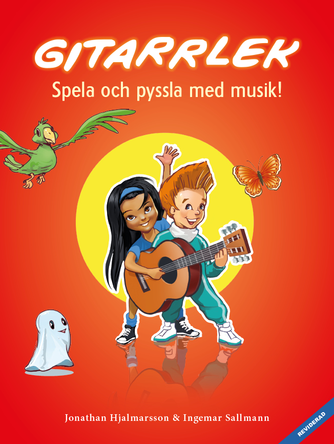 Omslag: Gitarrlek : spela och pyssla med musik