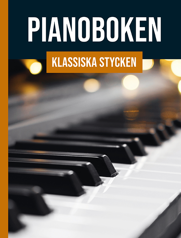 Omslag: Pianoboken : klassiska stycken