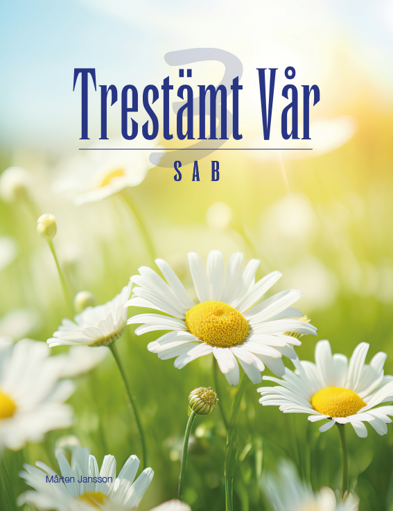 Omslag: Trestämt Vår SAB