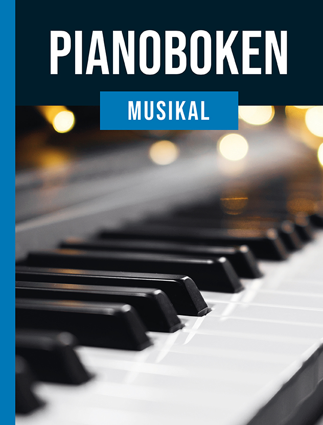 Omslag: Pianoboken : musikal
