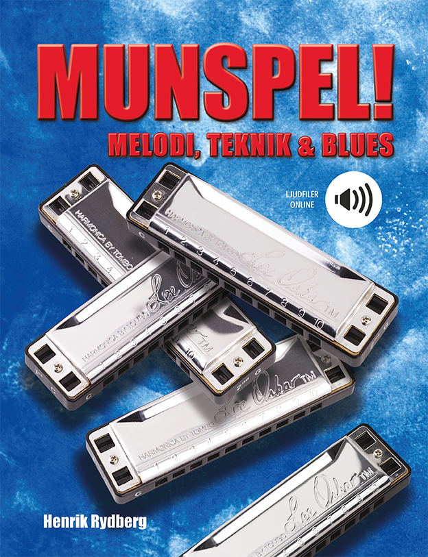 Omslag: Munspel! : melodi, teknik & blues (ljudfiler online)